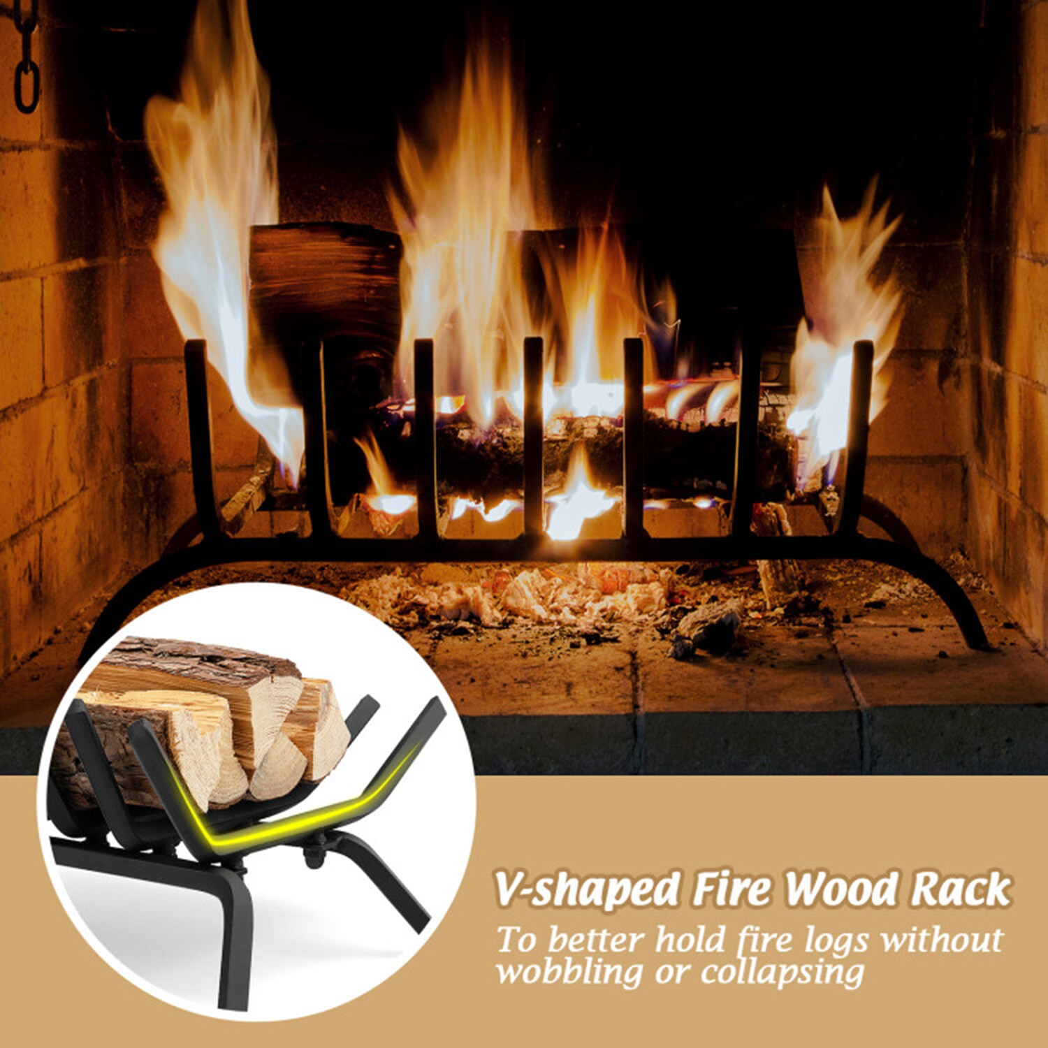 Mondawe MO-HV10282S Firewood-Storage - View #5