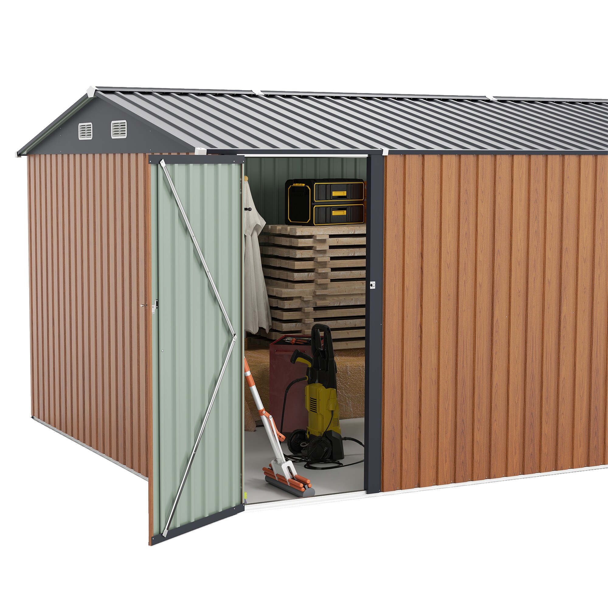 Flynama G-1598S00036 Metal-Storage-Buildings-Sheds - View #11