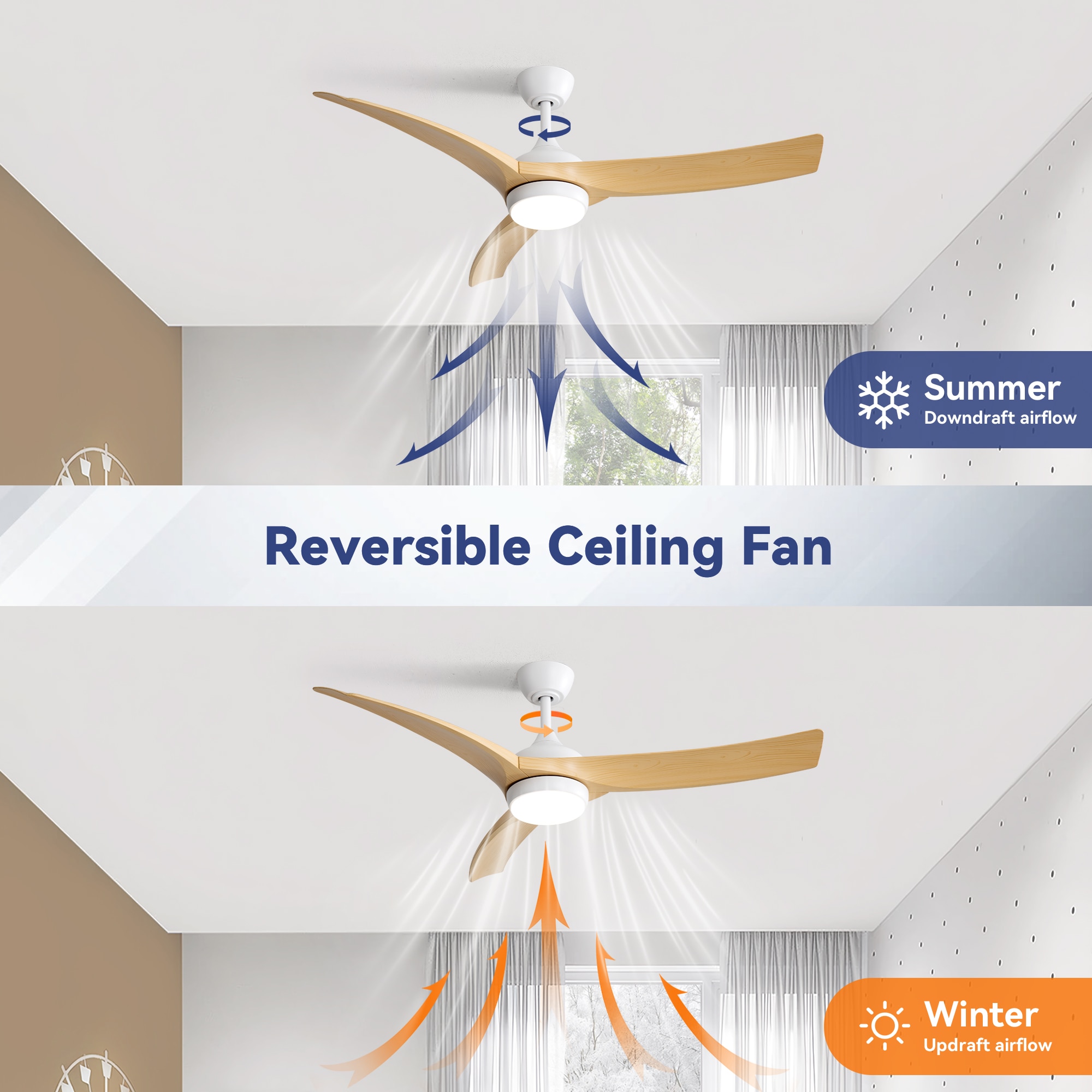Cuschoice MDHK1-40-CF Ceiling-Fans - View #3