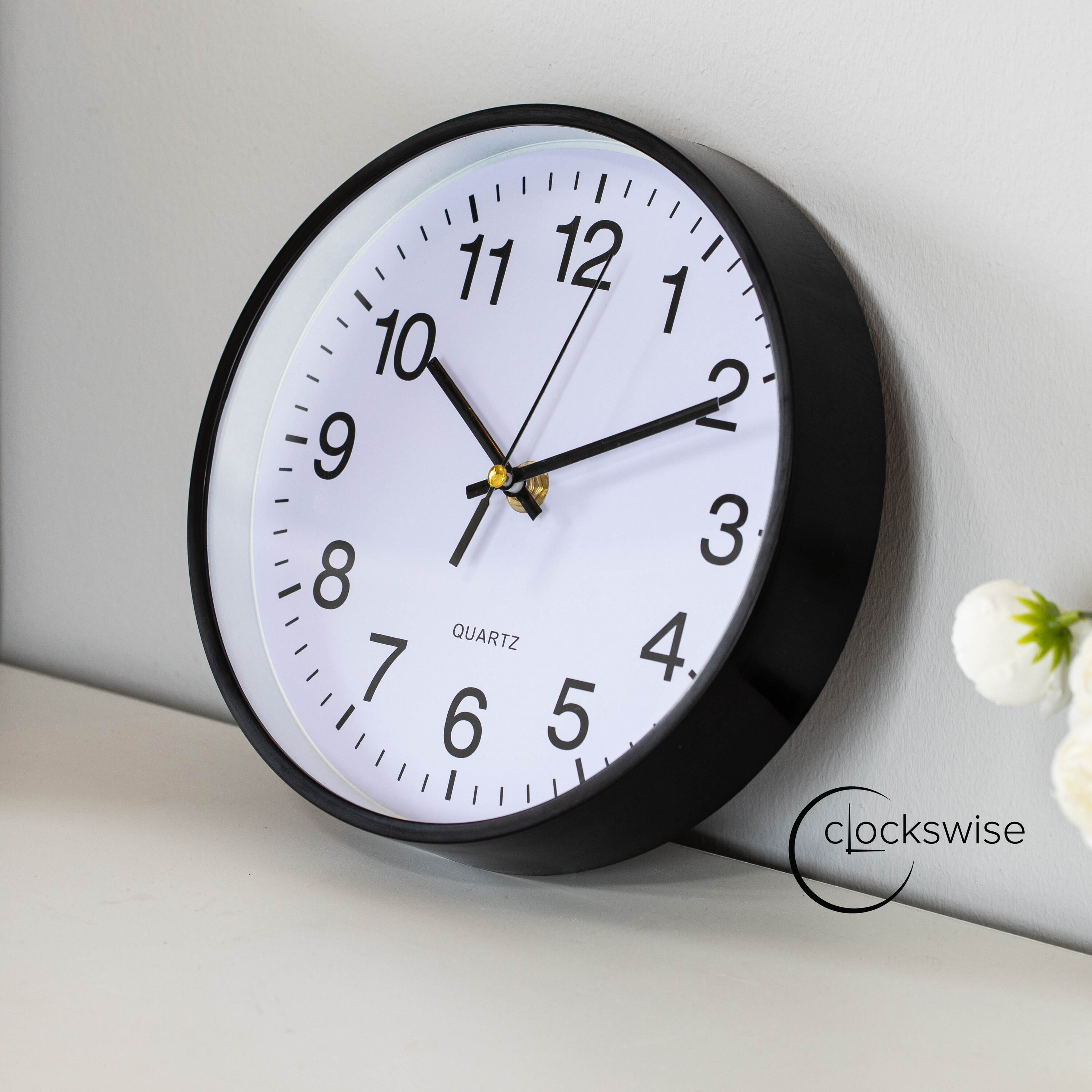 Clockswise QI004744.BK.8 Indoor-Outdoor-Clocks - View #8