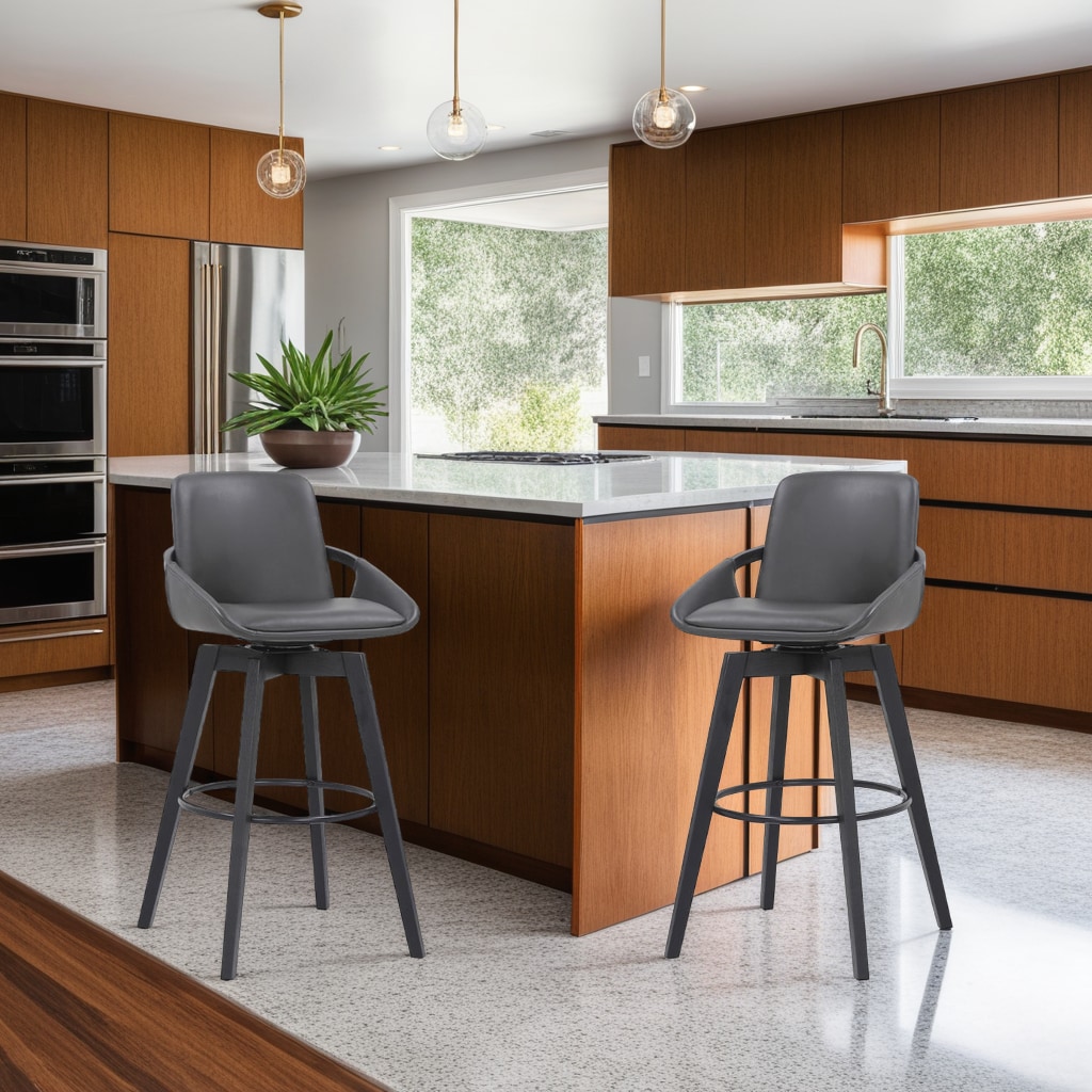 Armen Living LCBABABLGR26 stools - View #7