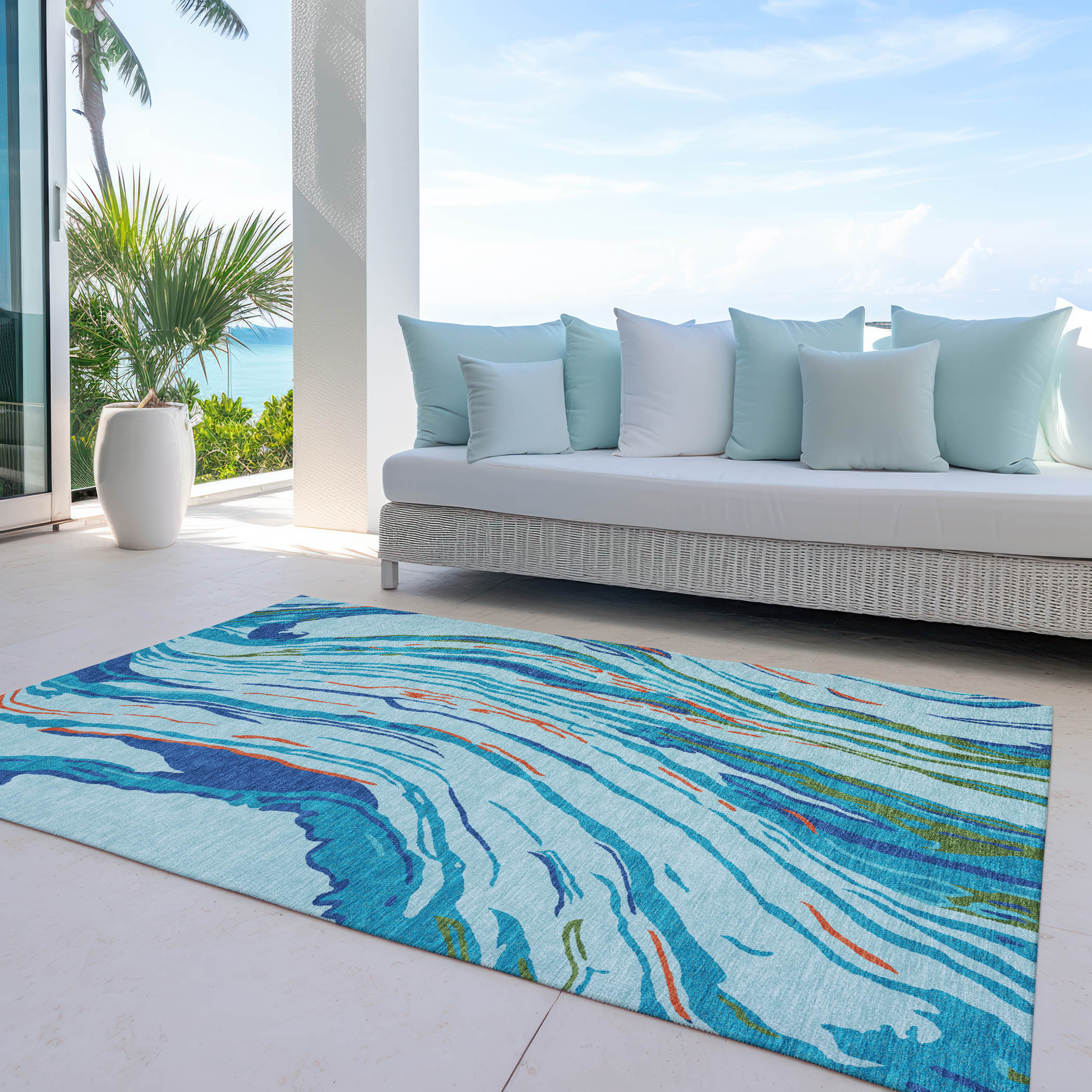 Addison Rugs ACN1037BU3X5 rugs - View #9