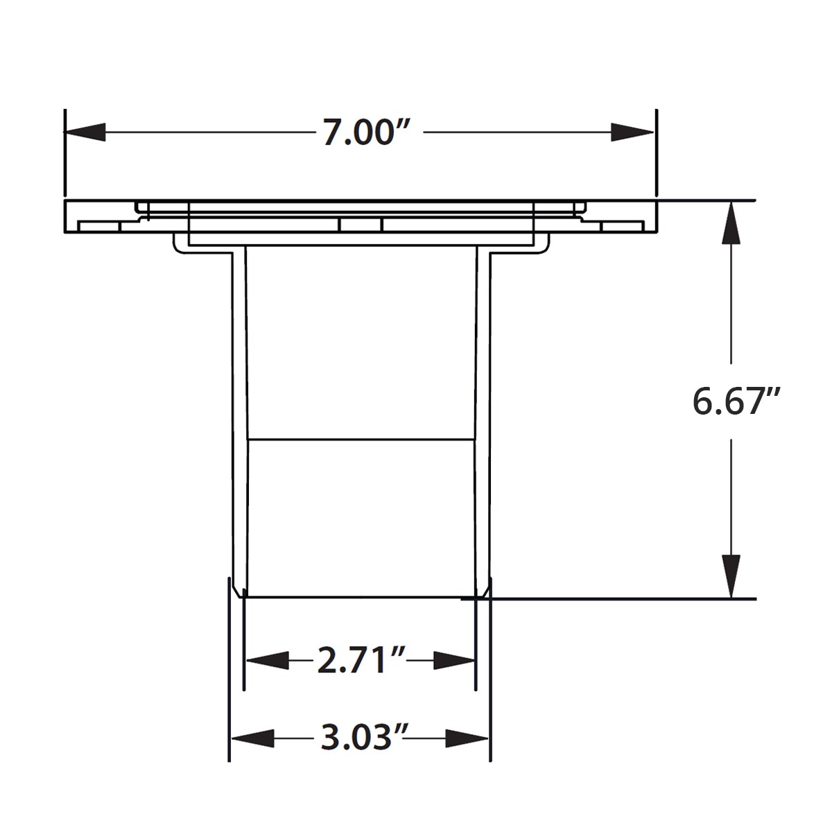 Jones Stephens C50308 Under-Sink-Toilet-Cover-Flanges - View #5