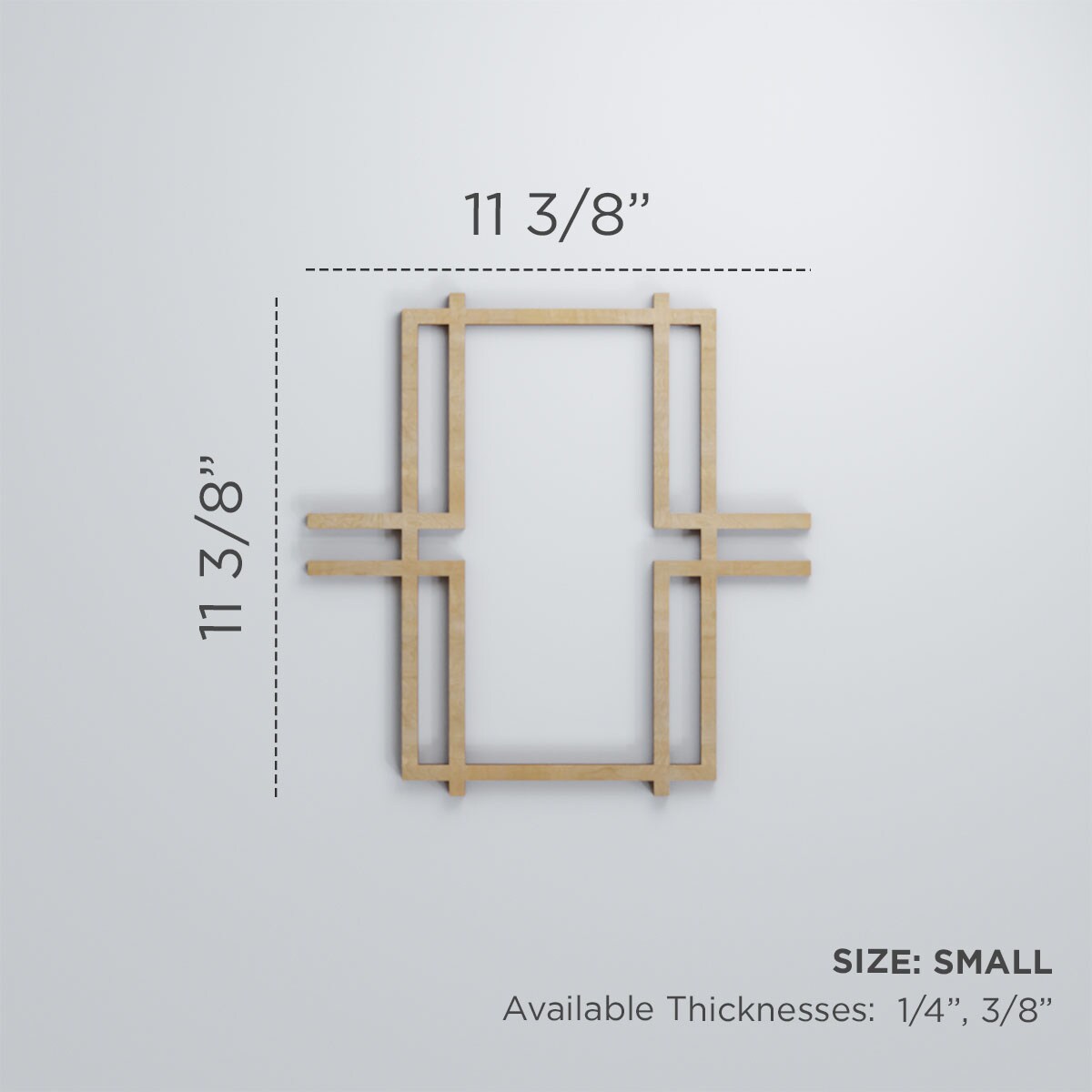 Ekena Millwork WALW12X12X0375GBYCH Wall-Panels - View #3