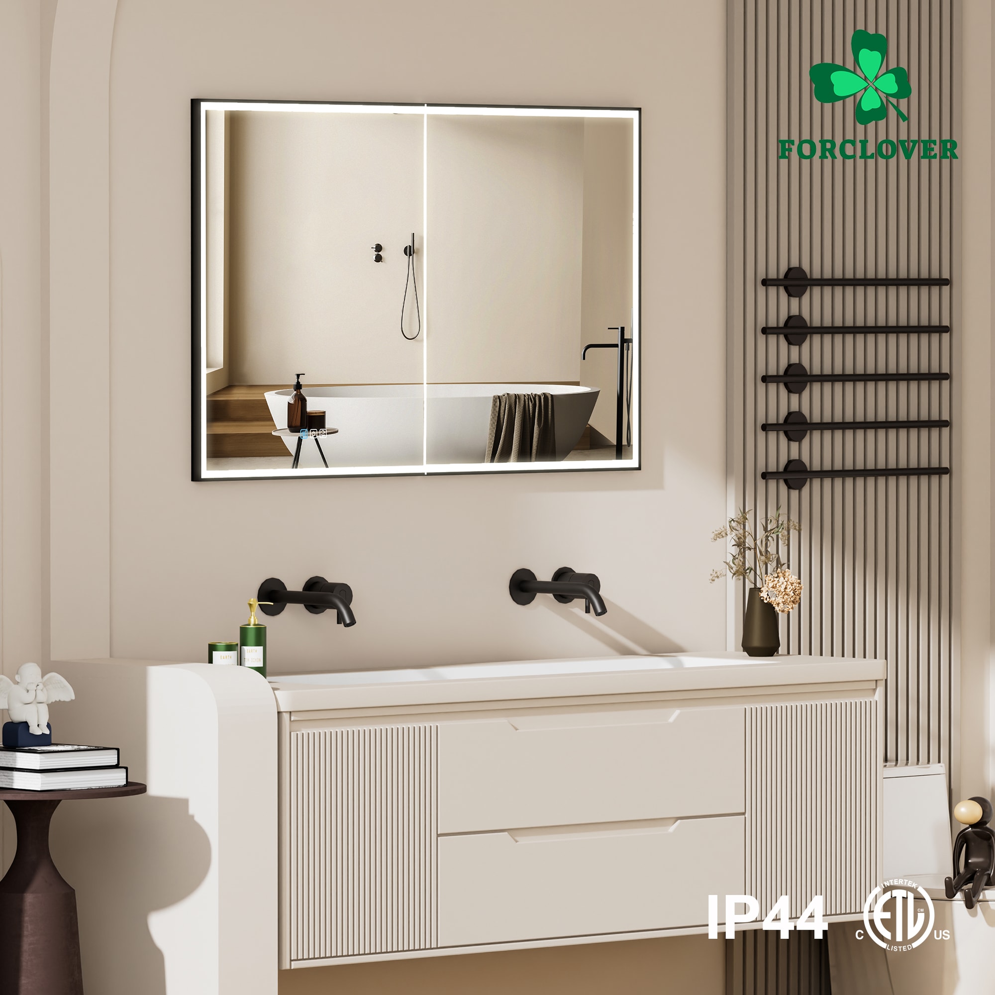 Forclover MF03ZC-BK4830 Bathroom-Medicine-Cabinets - View #15