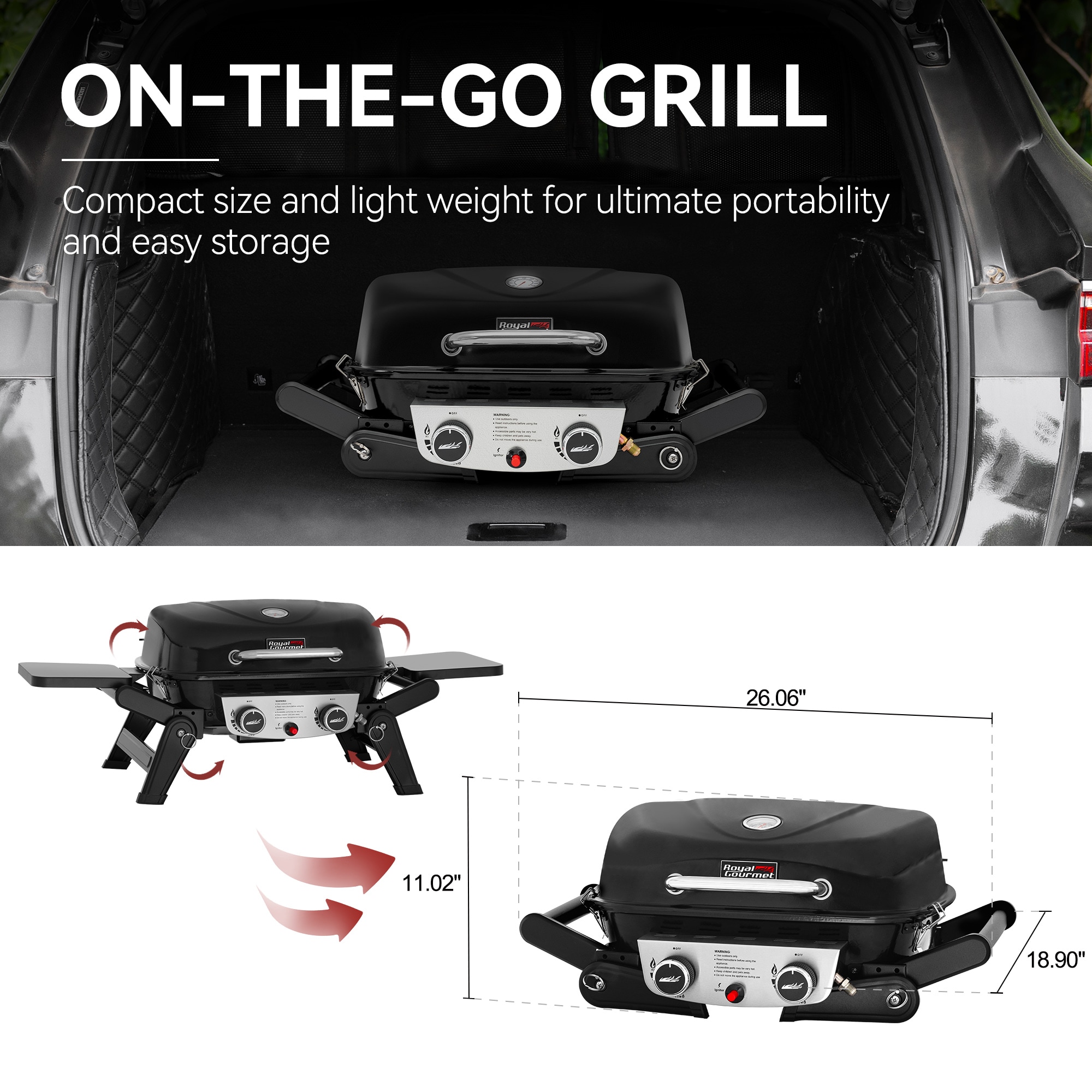 Royal Gourmet GT2005 Tabletop-Grills - View #10