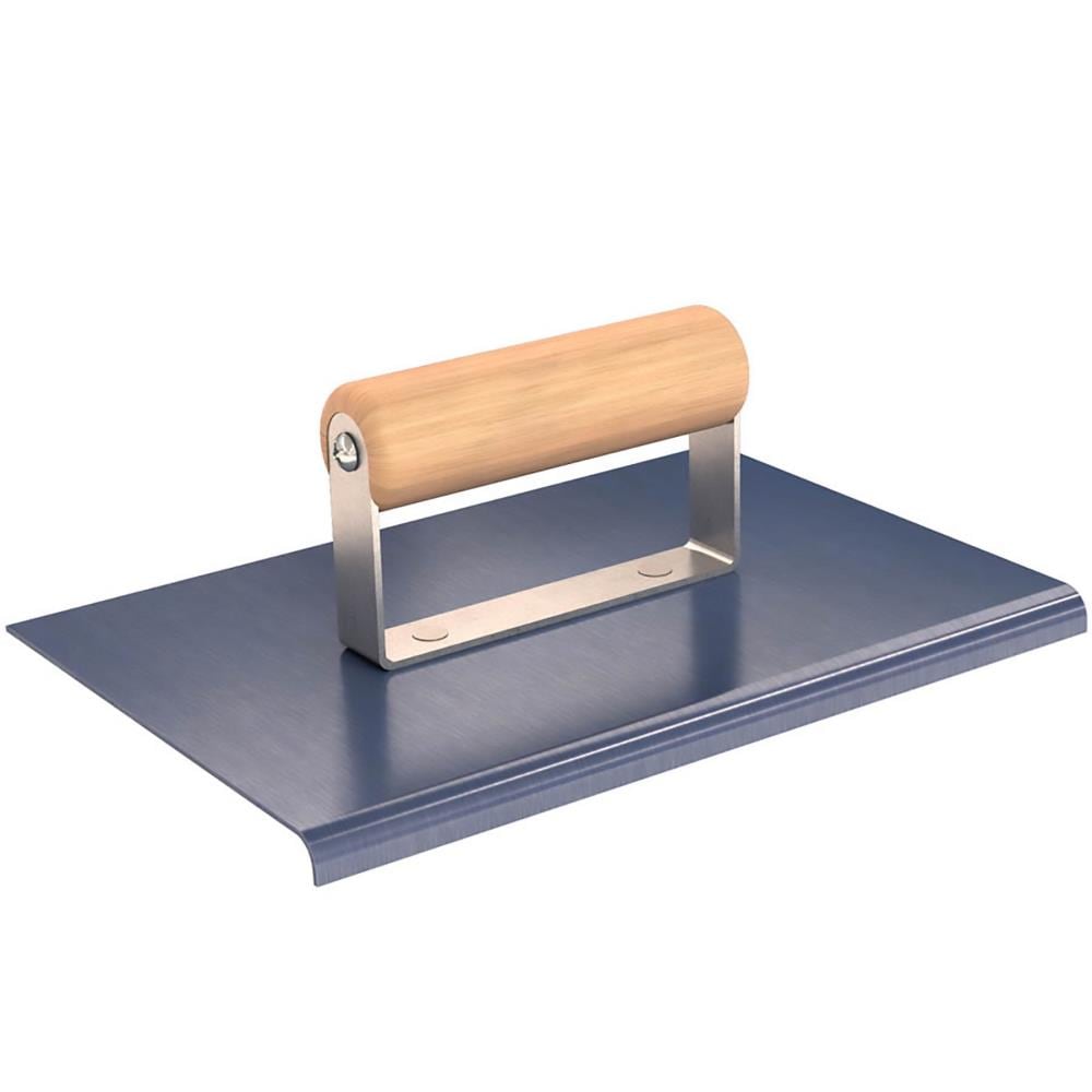 Bon Tool 22-935 9-in x 6-in Blue Steel Concrete Edger with 0.25-in Radius