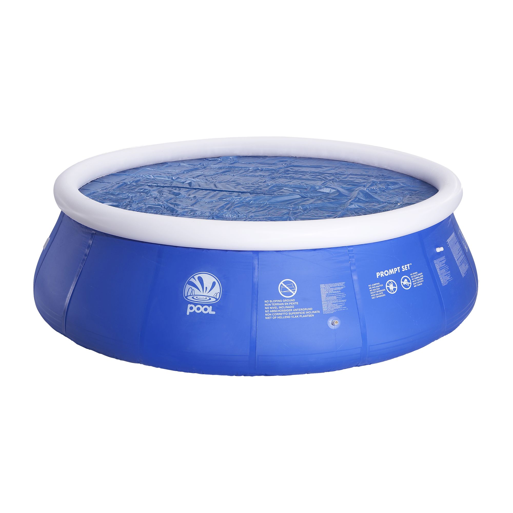 Northlight 34256414 6.5-ft x 6.5-ft Polyethylene Solar Round Pool Cover