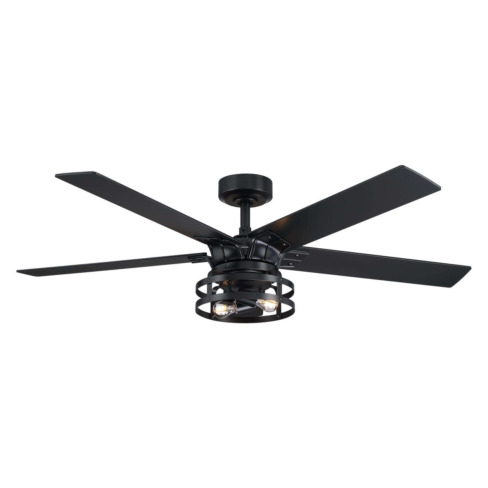 concealed ceiling fan with light