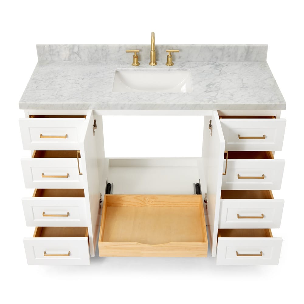 ARIEL Q055SCWRVOWHT Bath-Vanity-Combo - View #5
