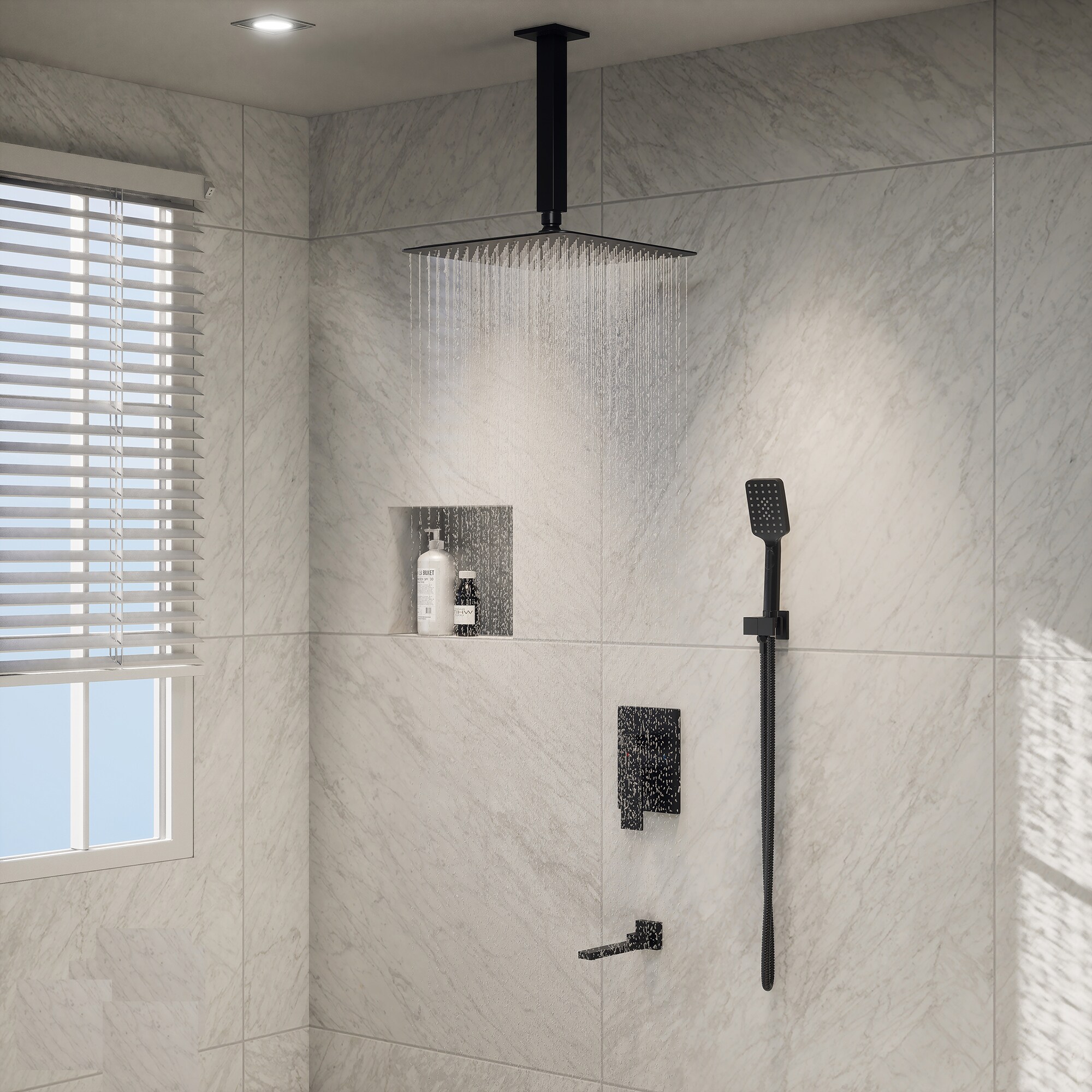 Mondawe MOEB113-12MB Showerhead-Bar-Panels - View #8