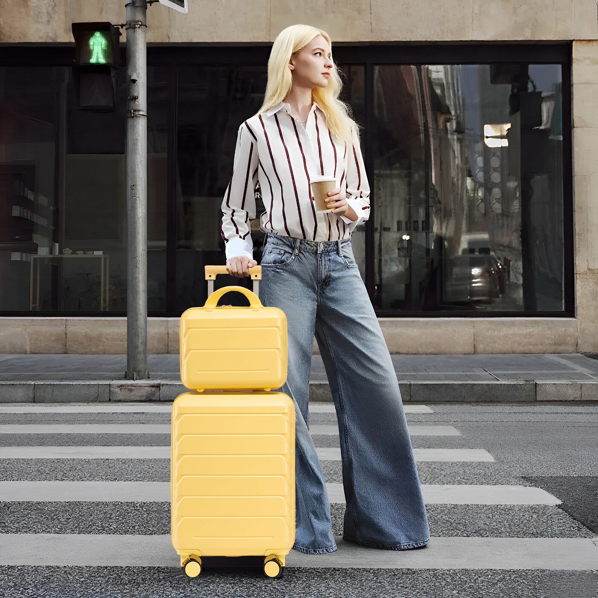 SINOFURN SYD9600009BK Luggage-And-Luggage-Sets - View #2