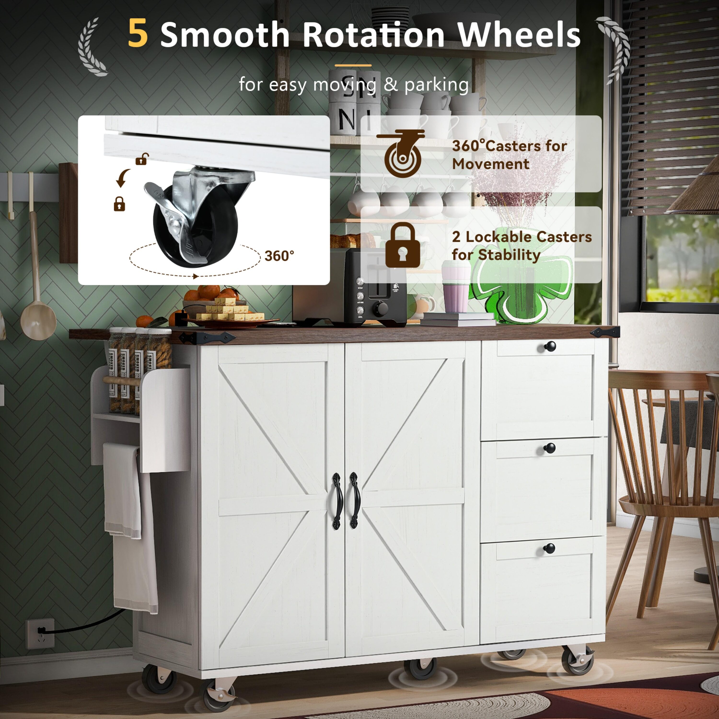 Bayfeve BF-70349W-IN Kitchen-Furniture - View #11