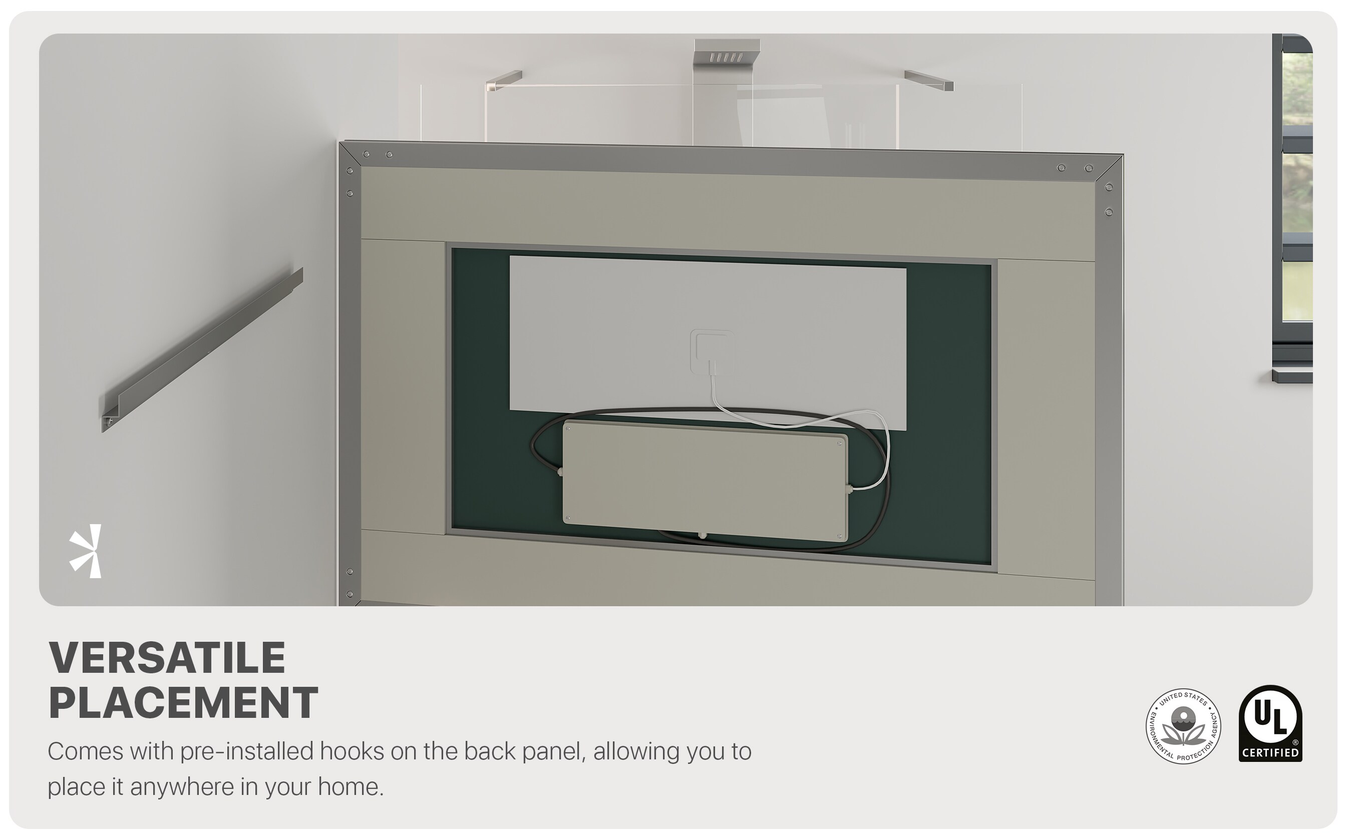 Eviva EVMR550-72X30-LED Framed-Bath-Mirrors - View #8
