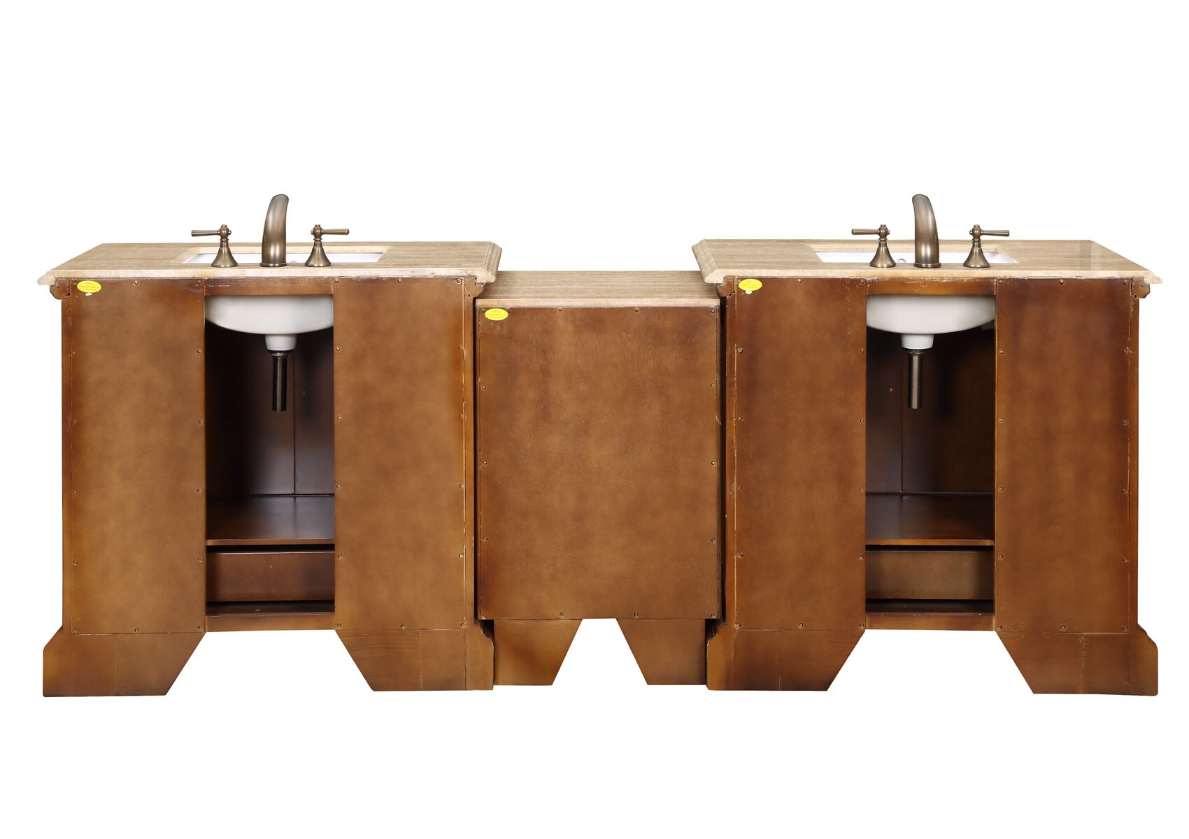 Silkroad Exclusive HYP-0907-T-UWC-95 Bath-Vanity-Combo - View #4