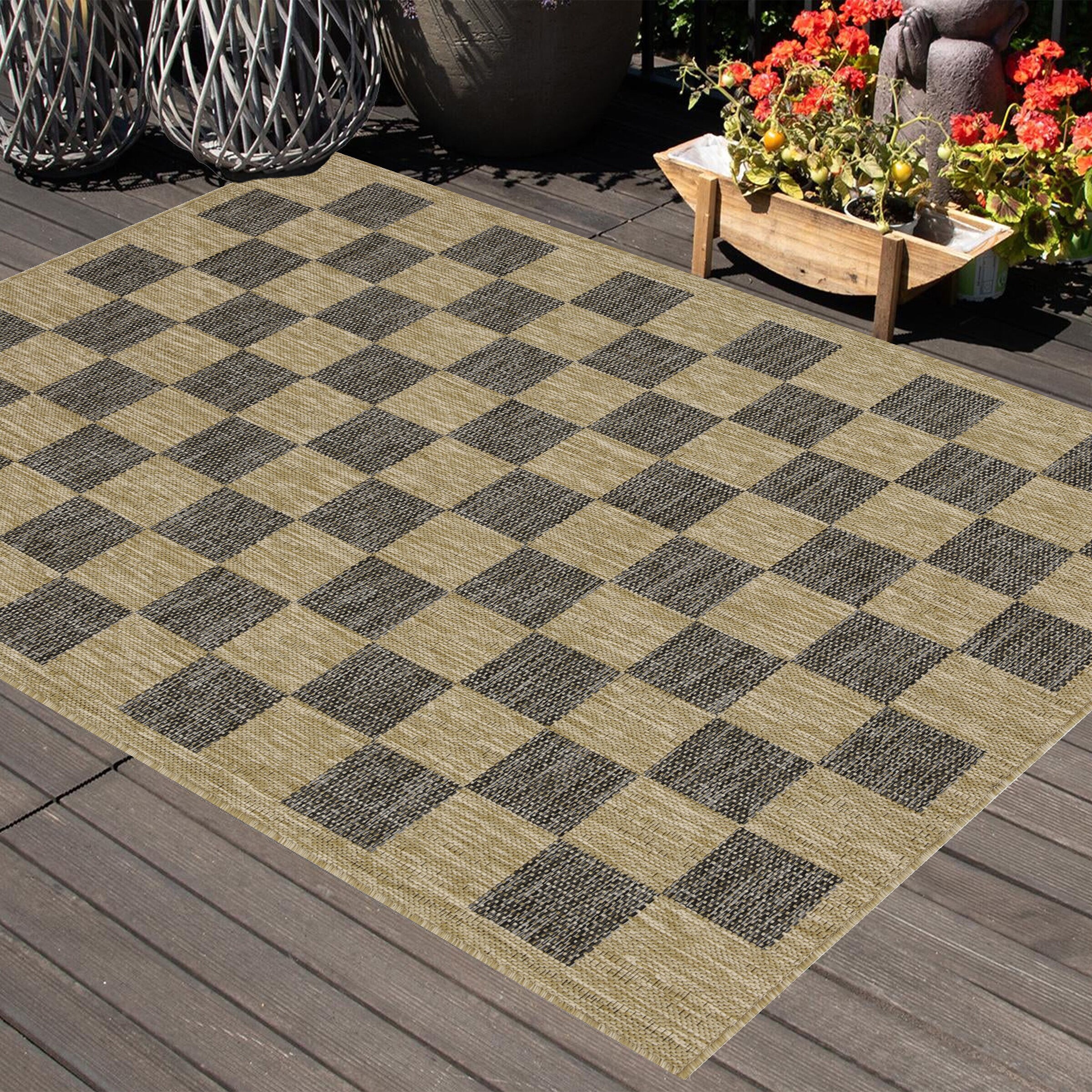 Playa Rug PLY-DAY-BLK-JUT-5X8 rugs - View #7
