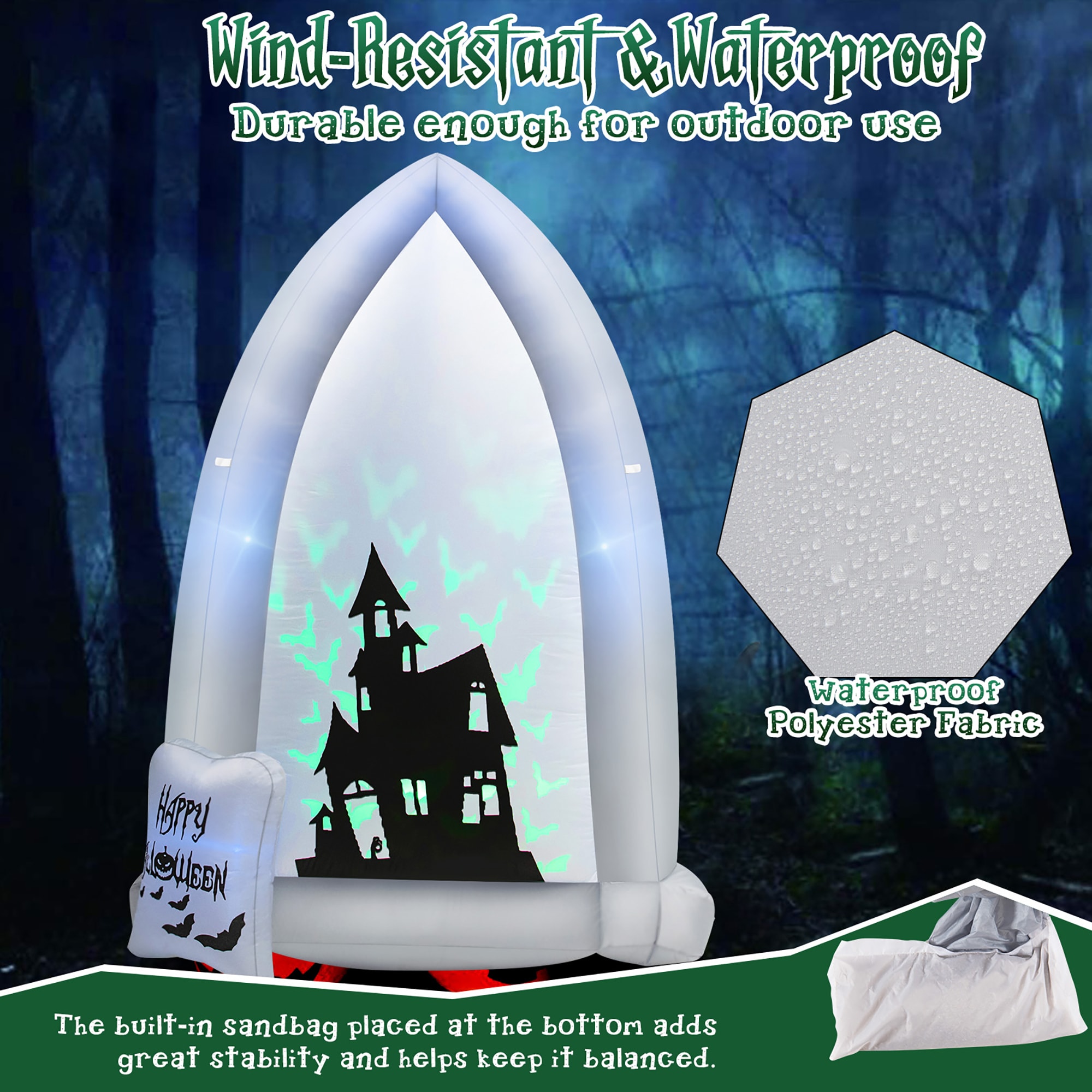 Costway TX10008US Outdoor-Halloween-Decor - View #3