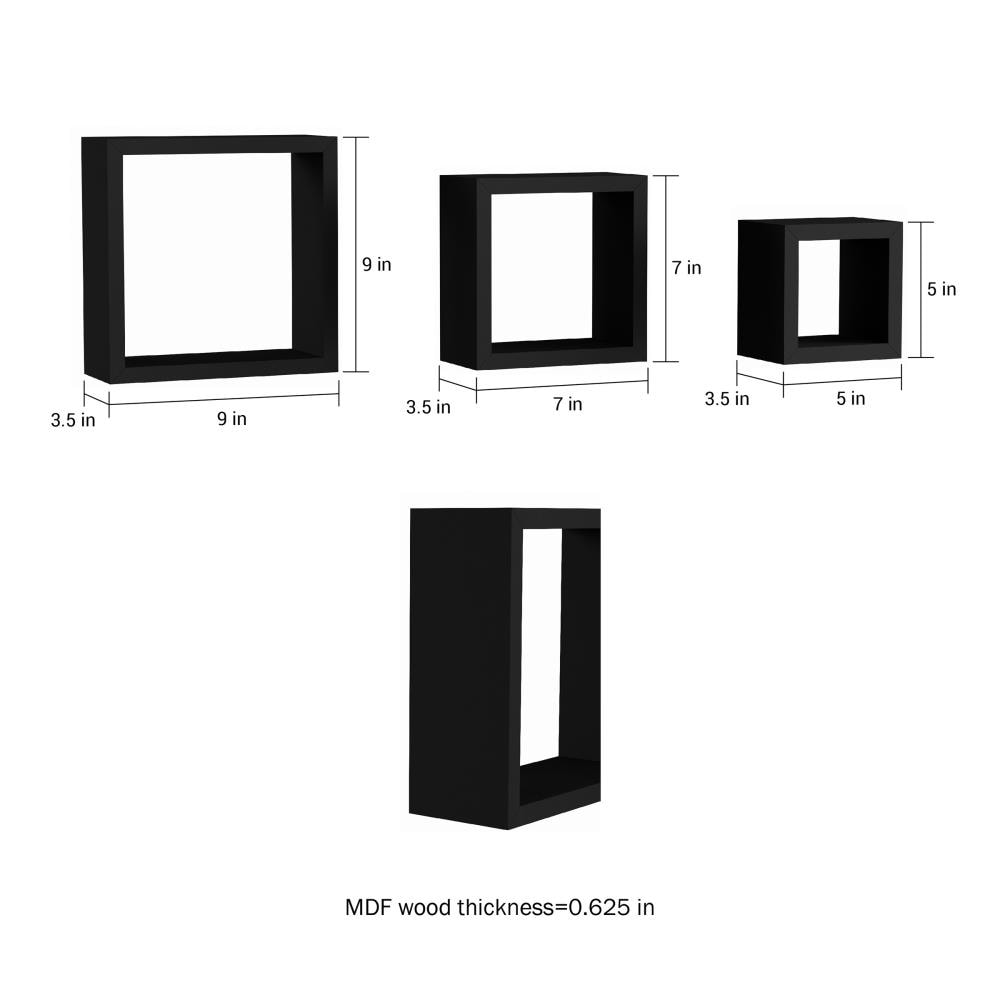 Hastings Home 484899FEC Wall-Mounted-Shelving - View #6