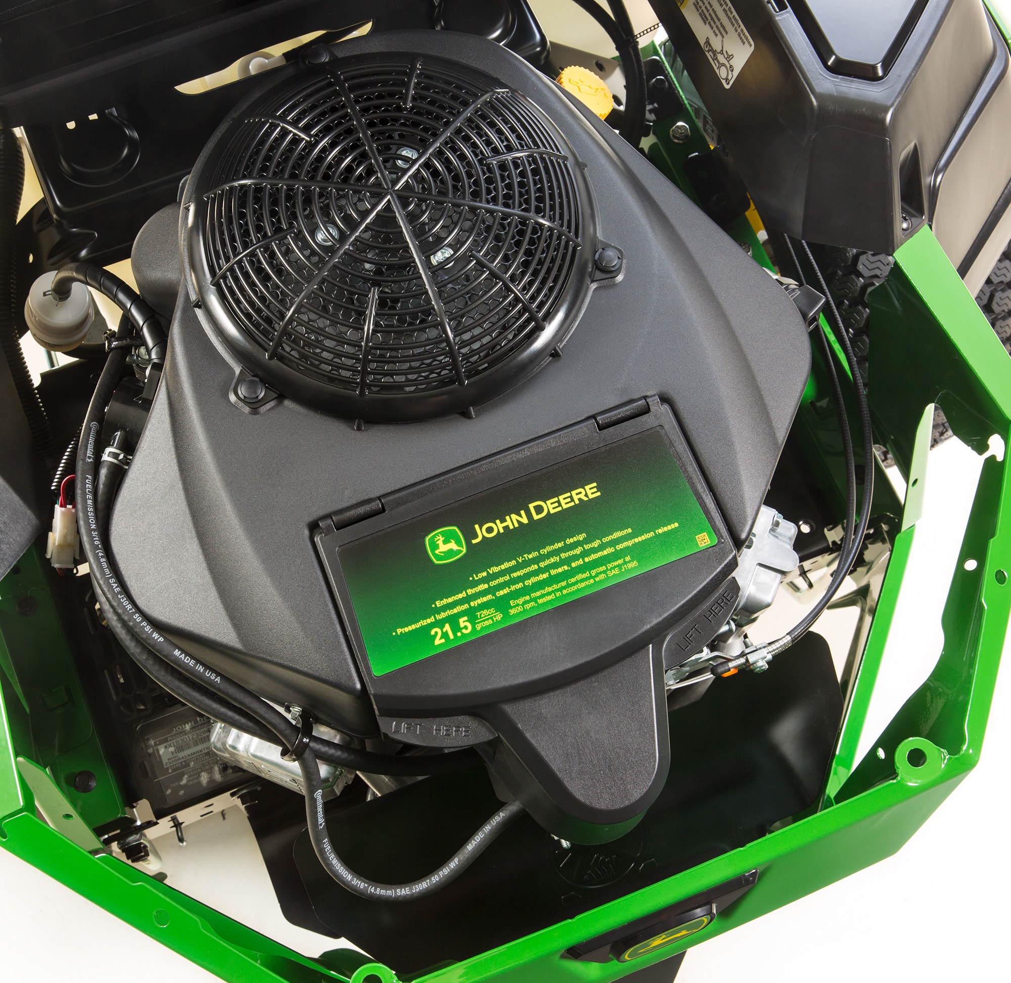 John Deere Z320R ZTrak 42-in 21.5-HP V-twin Gas Zero-turn Riding Lawn ...