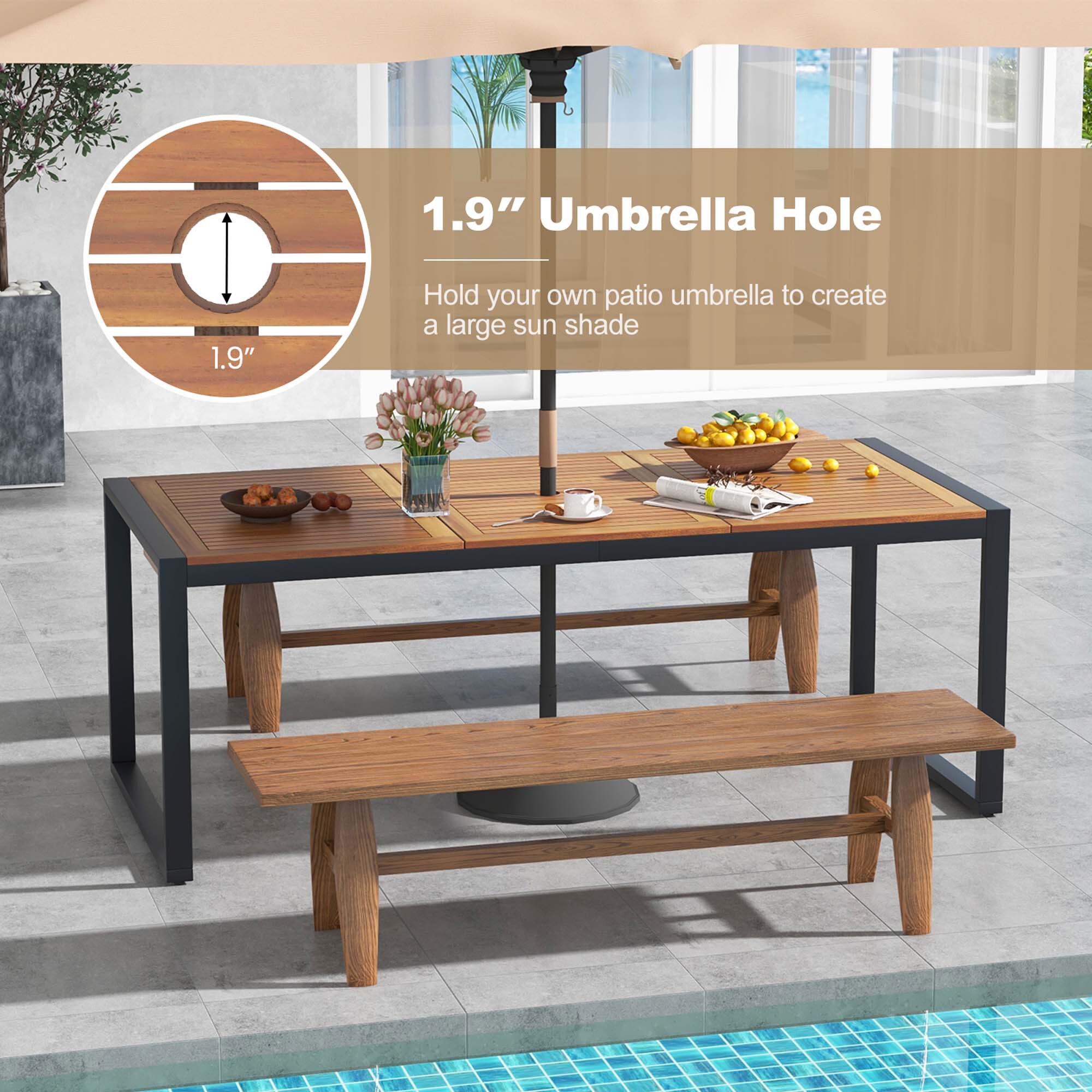 Costway HCST00016 Patio-Tables - View #8