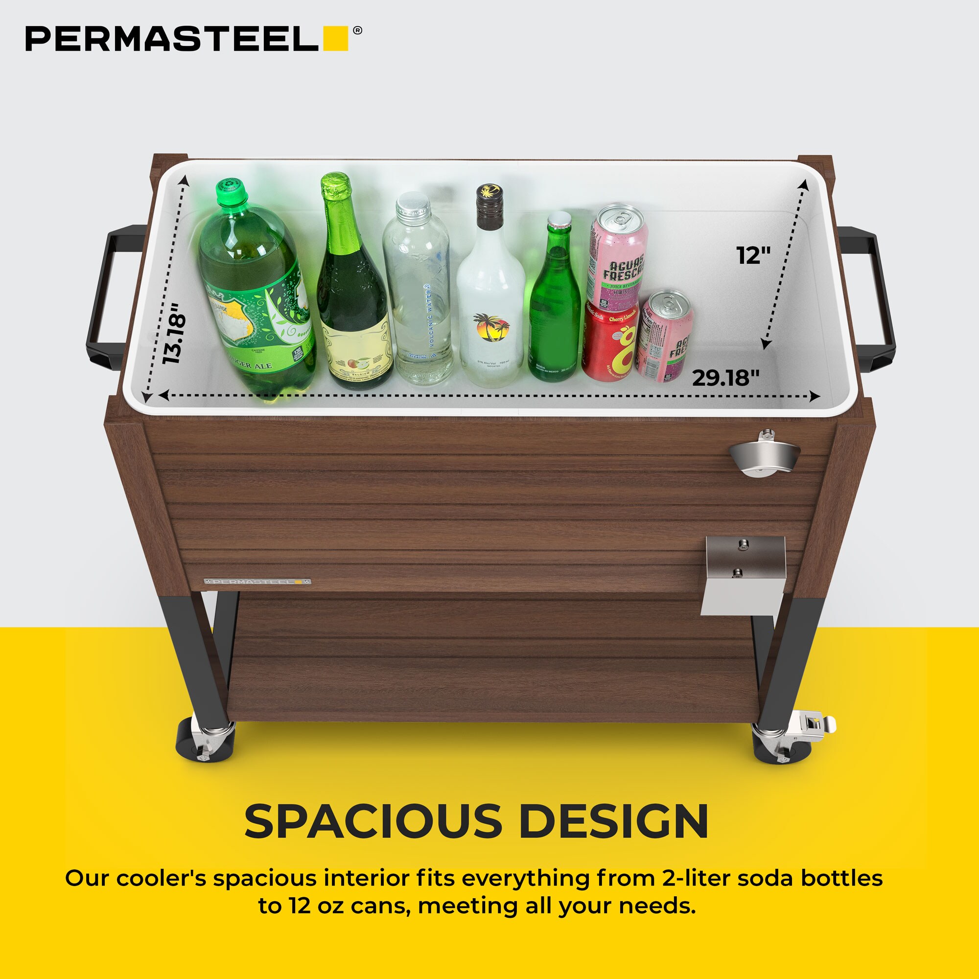 Permasteel PS-205-80QT-BR Beverage-Coolers - View #10
