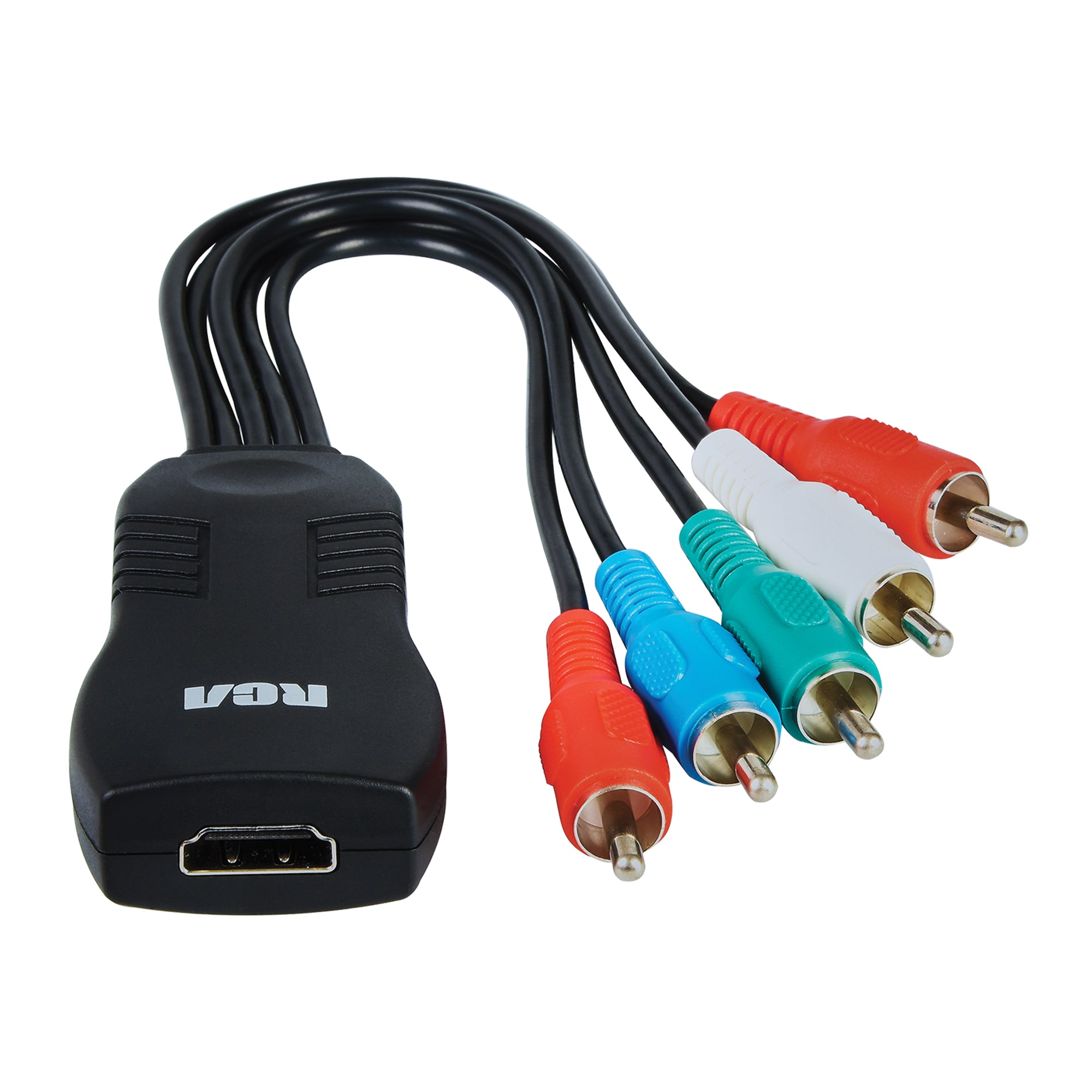 RCA 2-wire Single To Single Black Basic Standard Adapter in the Adapters &  Splitters department at