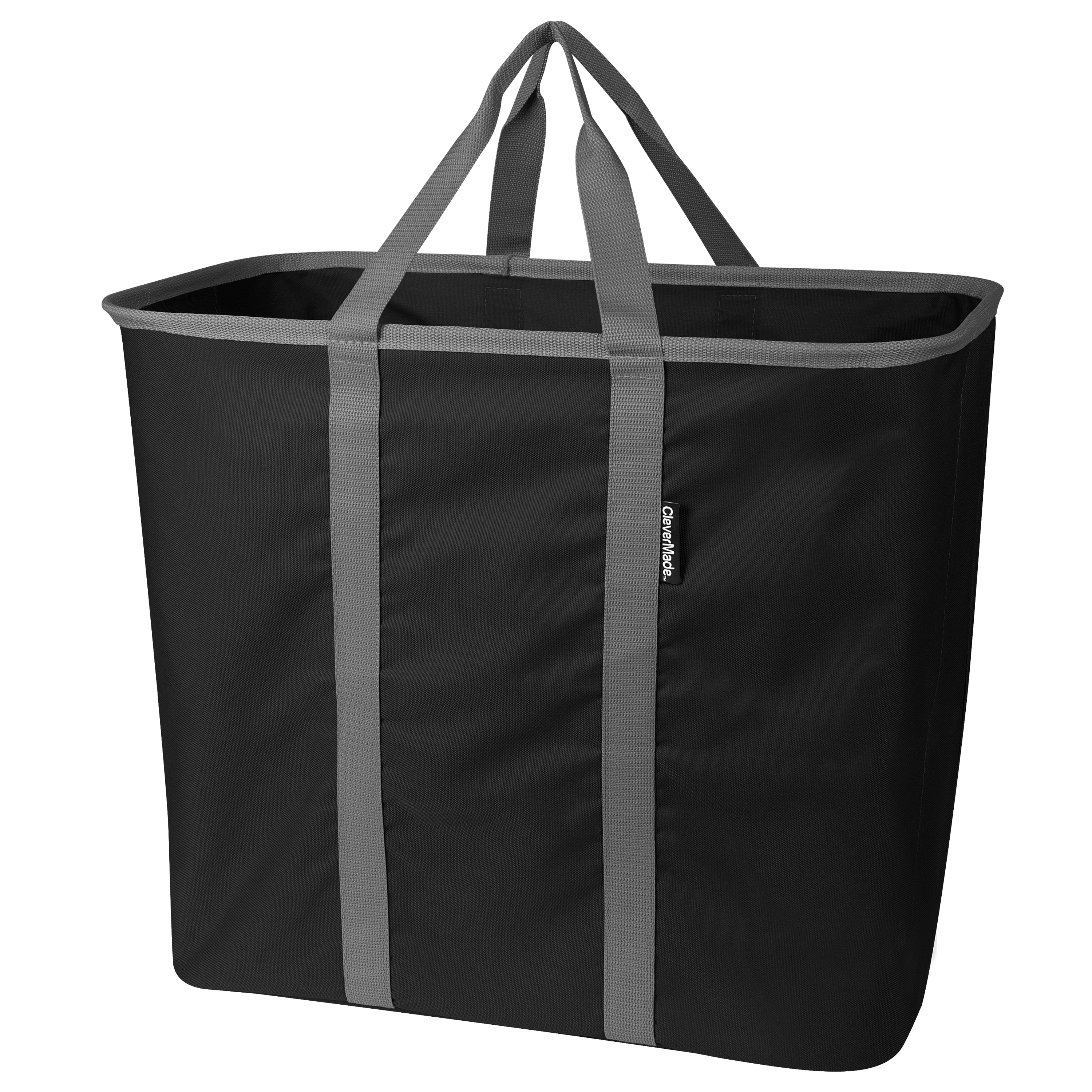 Fabric Foldable Collapsible Bag Recyclable Cloth Storage Laundry Canvas Basket 