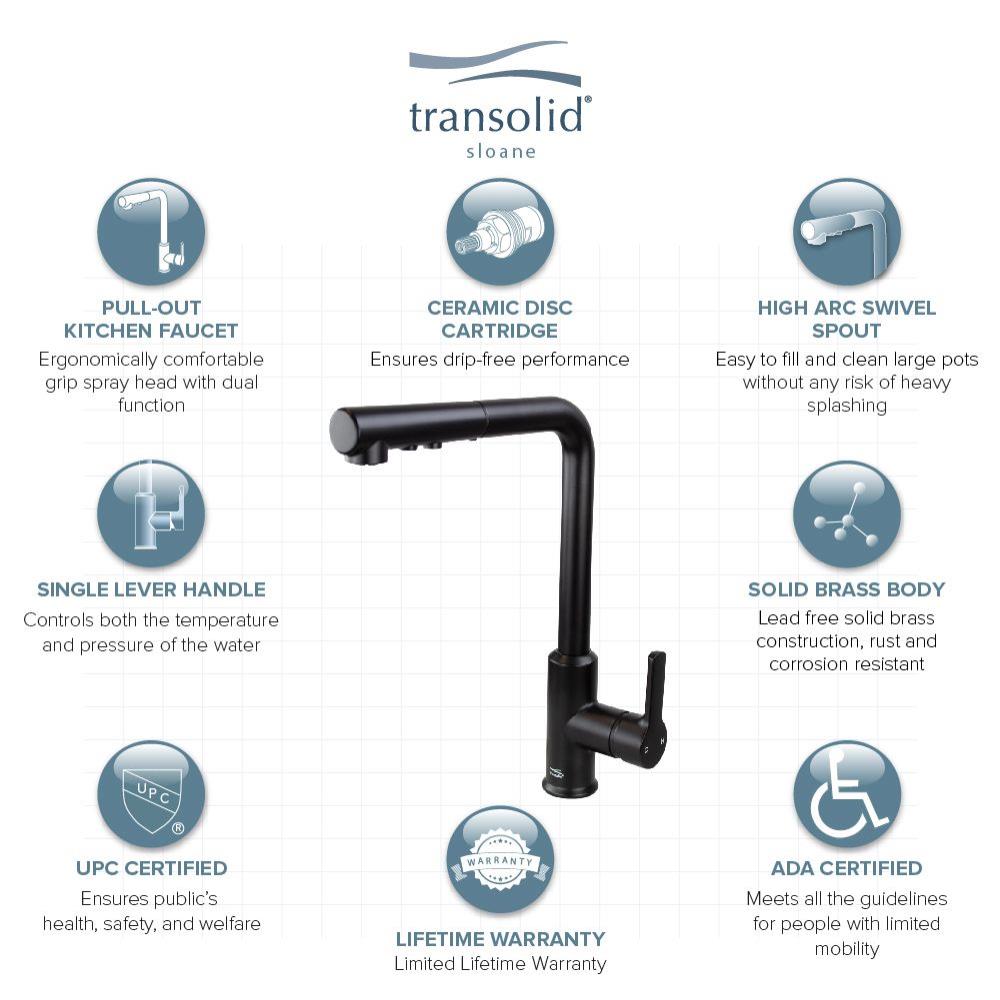 Transolid T3630-MB Kitchen-Faucets - View #3