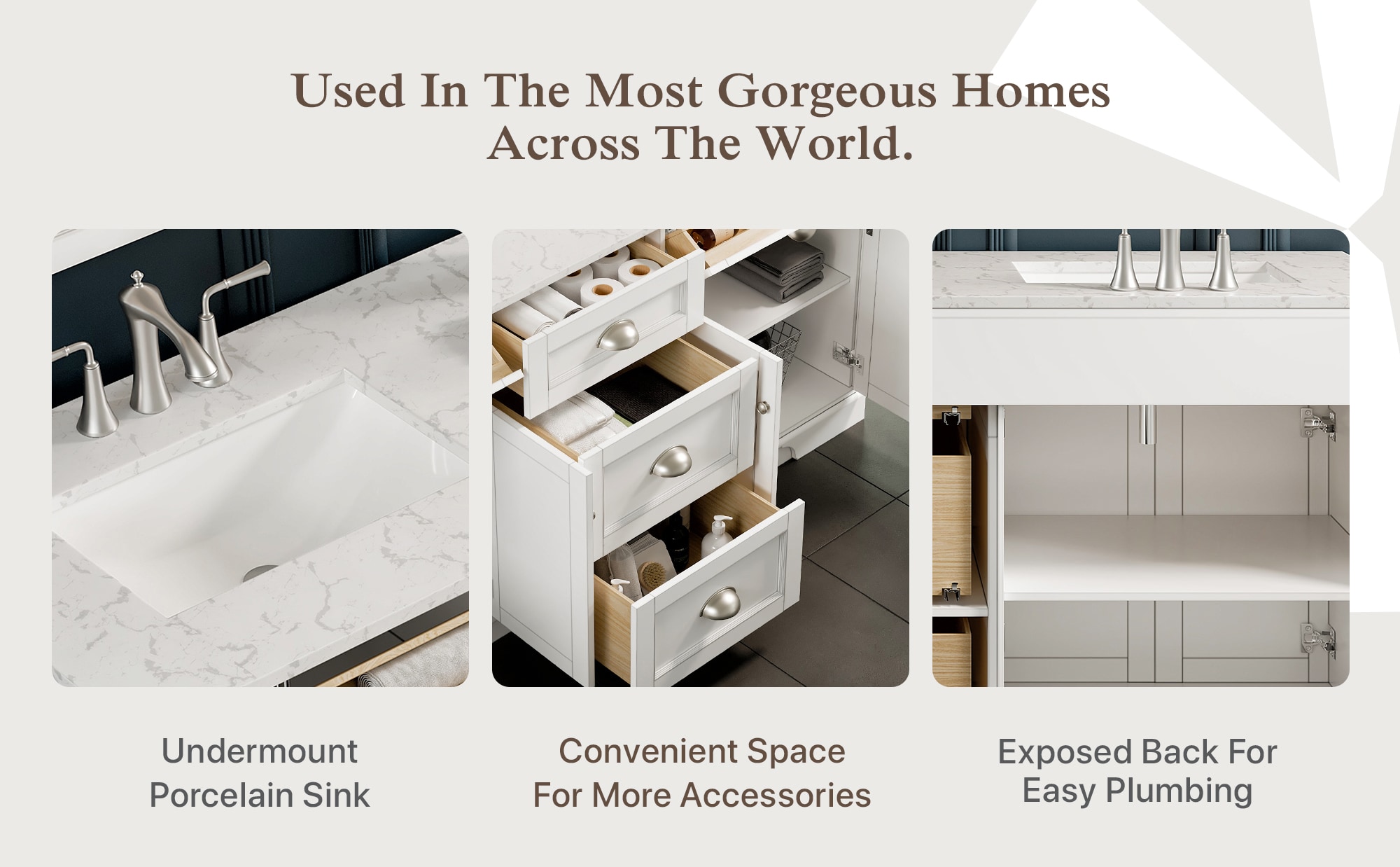 Eviva EVVN666-72WH Bath-Vanity-Combo - View #10