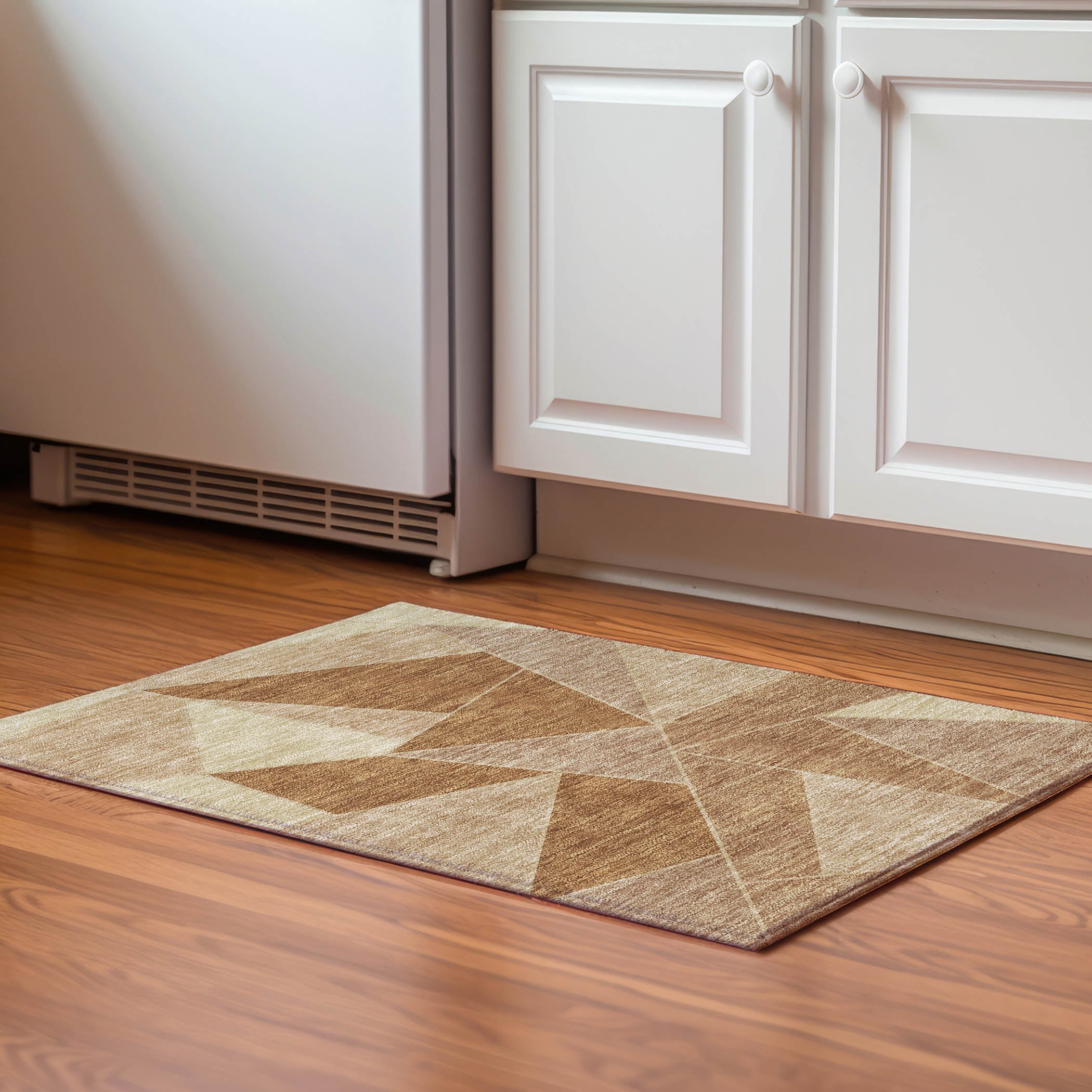 Addison Rugs AMF636PK20X30 Mayfield AMF636PK 2 x 3 (ft) Loomed Paprika Rectangular Indoor Geometric Machine washable Pet Friendly Area rug