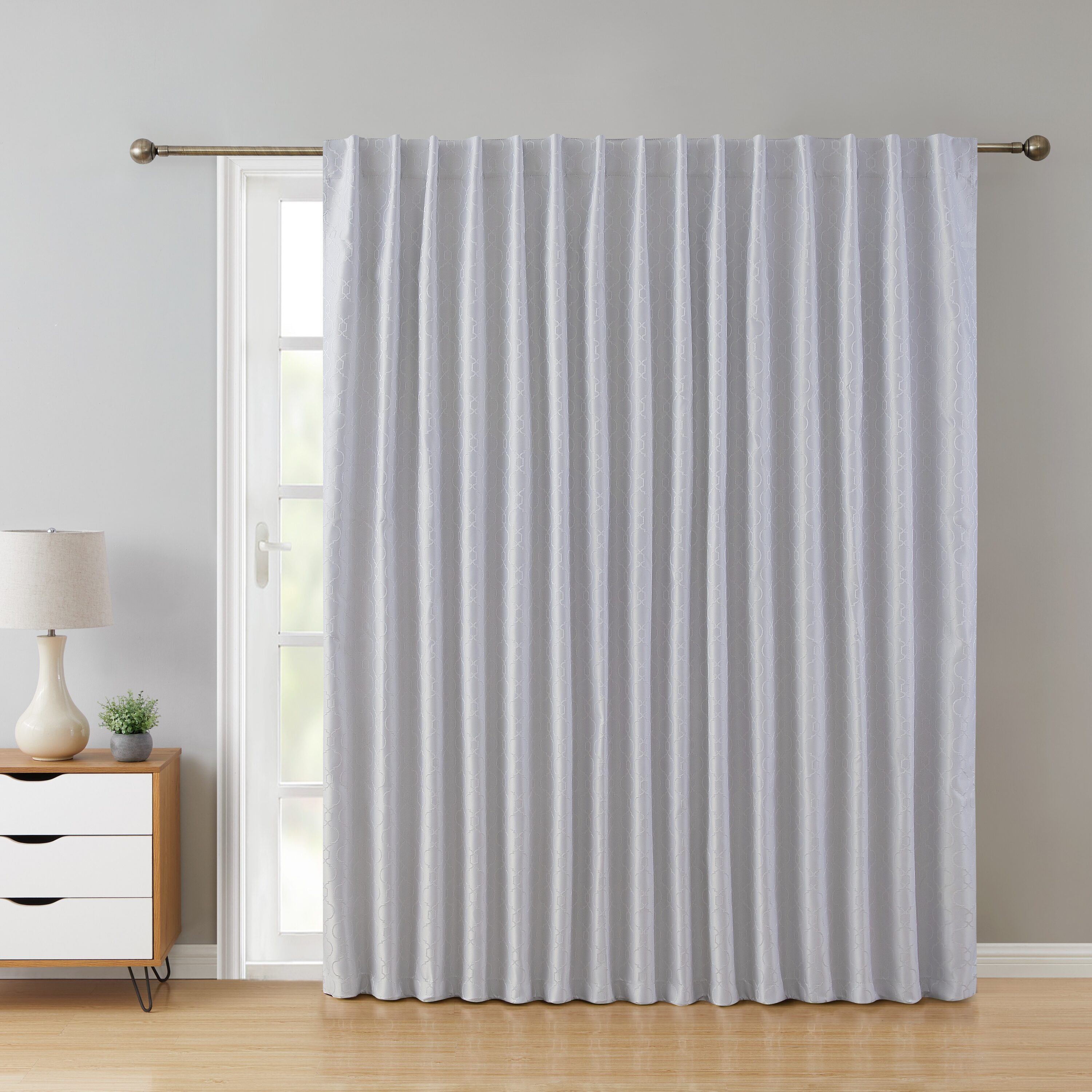 HLC.me FRKLN-PTO-WHT curtains - View #2