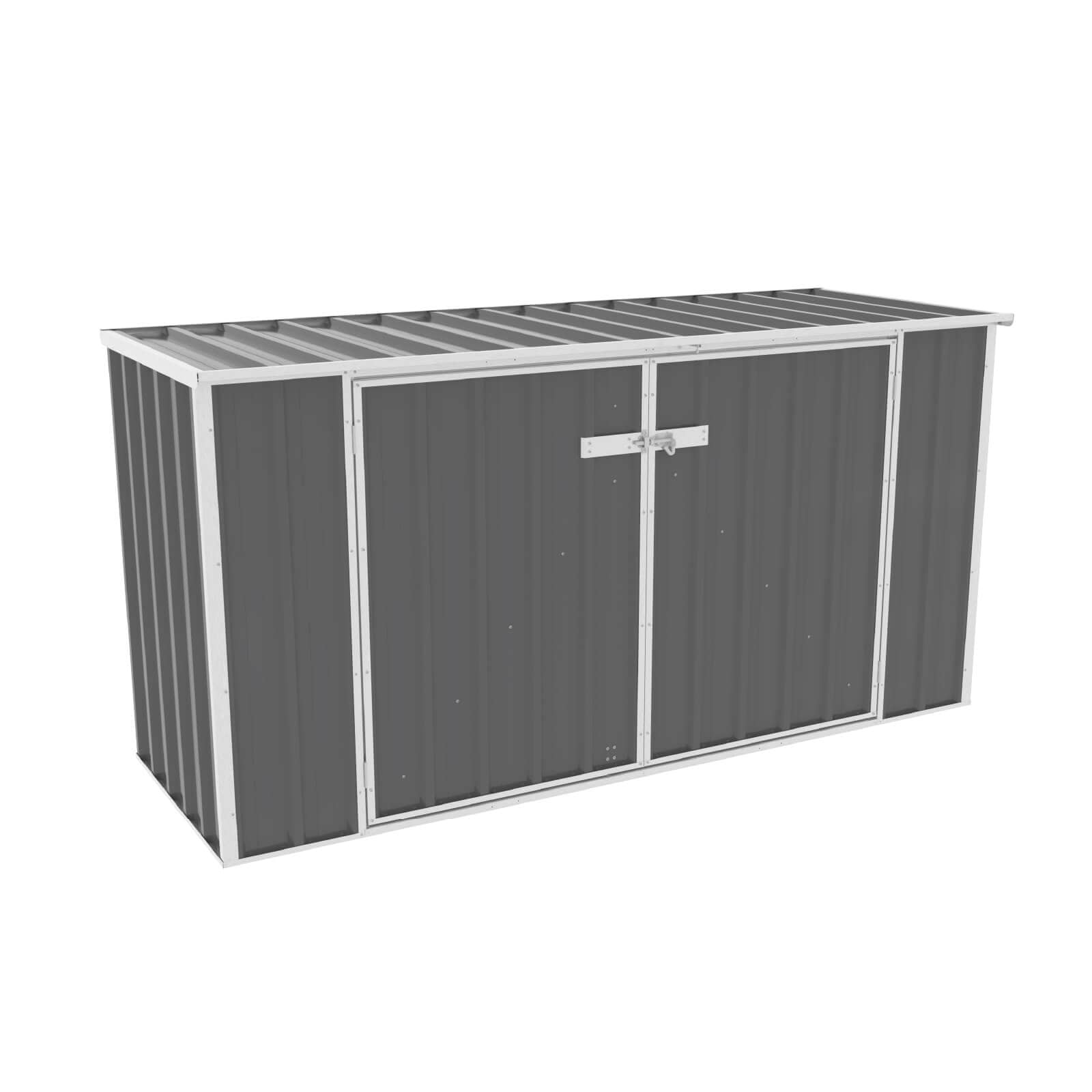 ABSCO AB1050 3-ft x 7-ft Utility Galvanized steel Storage Shed