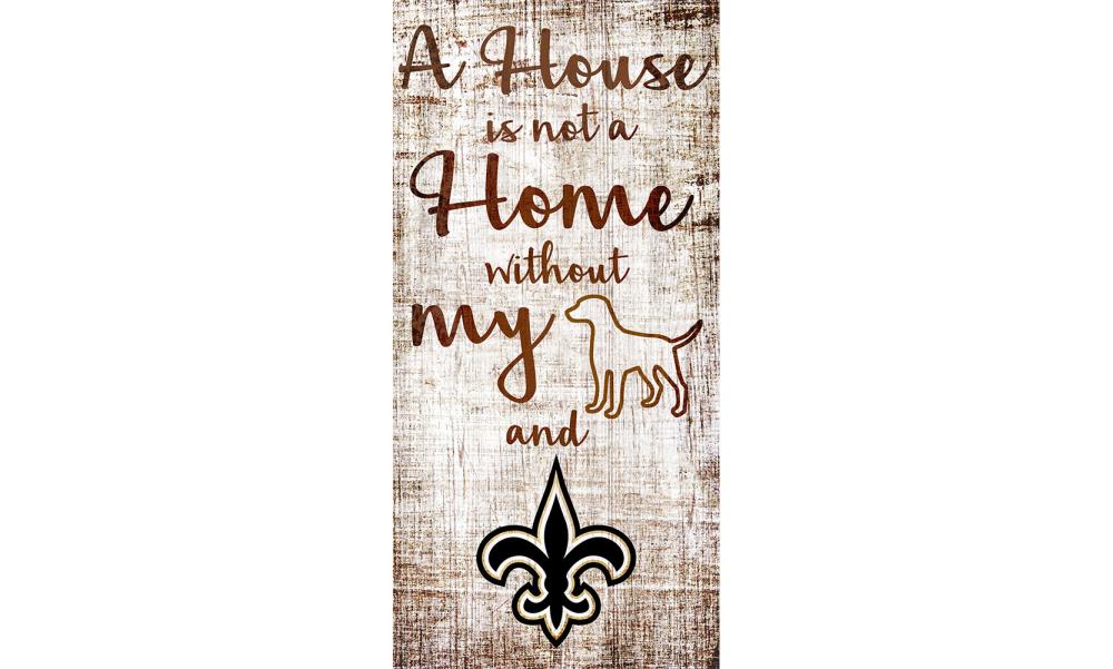 Fan Creations N0867-NOS New Orleans Saints 12-Inches H x 6-Inches W Sports Print