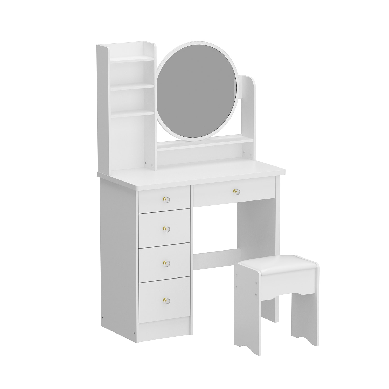 FUFU&GAGA LNN-WFKF210095-01 Bedroom-Vanities - View #4