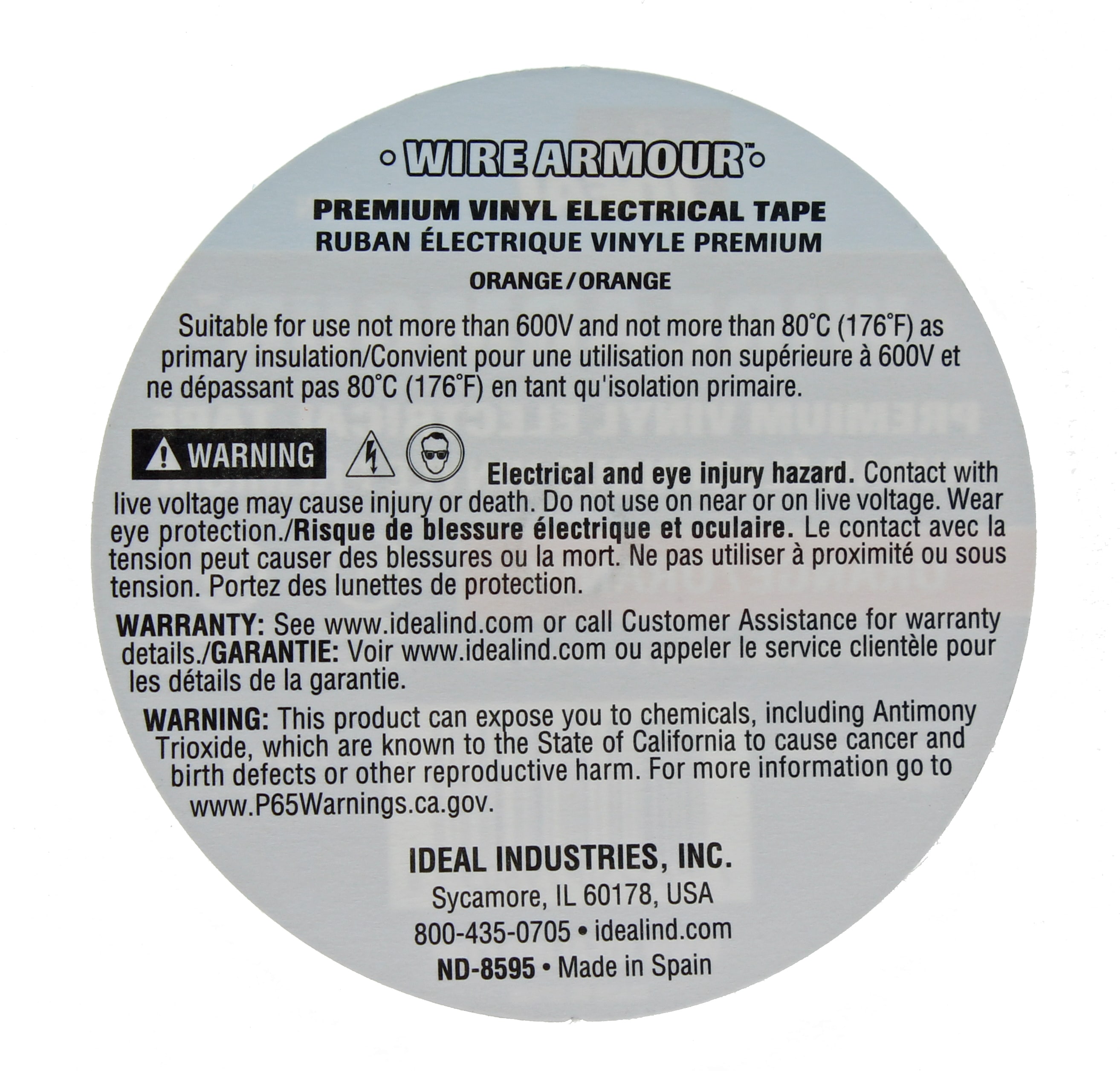 IDEAL 46-35-ORN Electrical-Tape - View #7