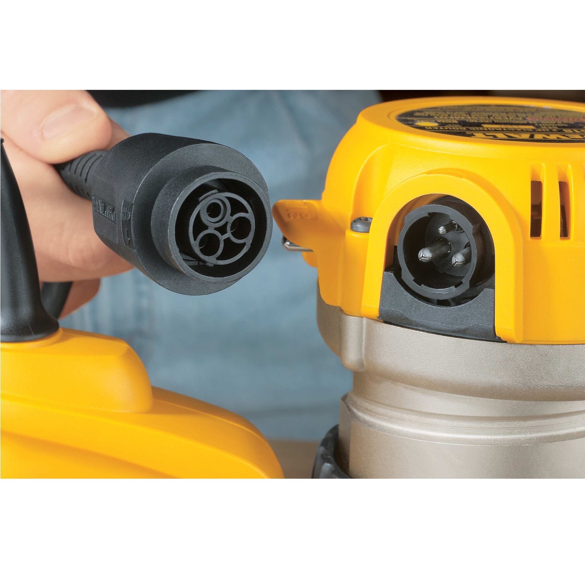 DEWALT 1/4-in and 1/2-in 12-Amp 2.25-HP Variable Speed Fixed Corded Router  in the Routers department at