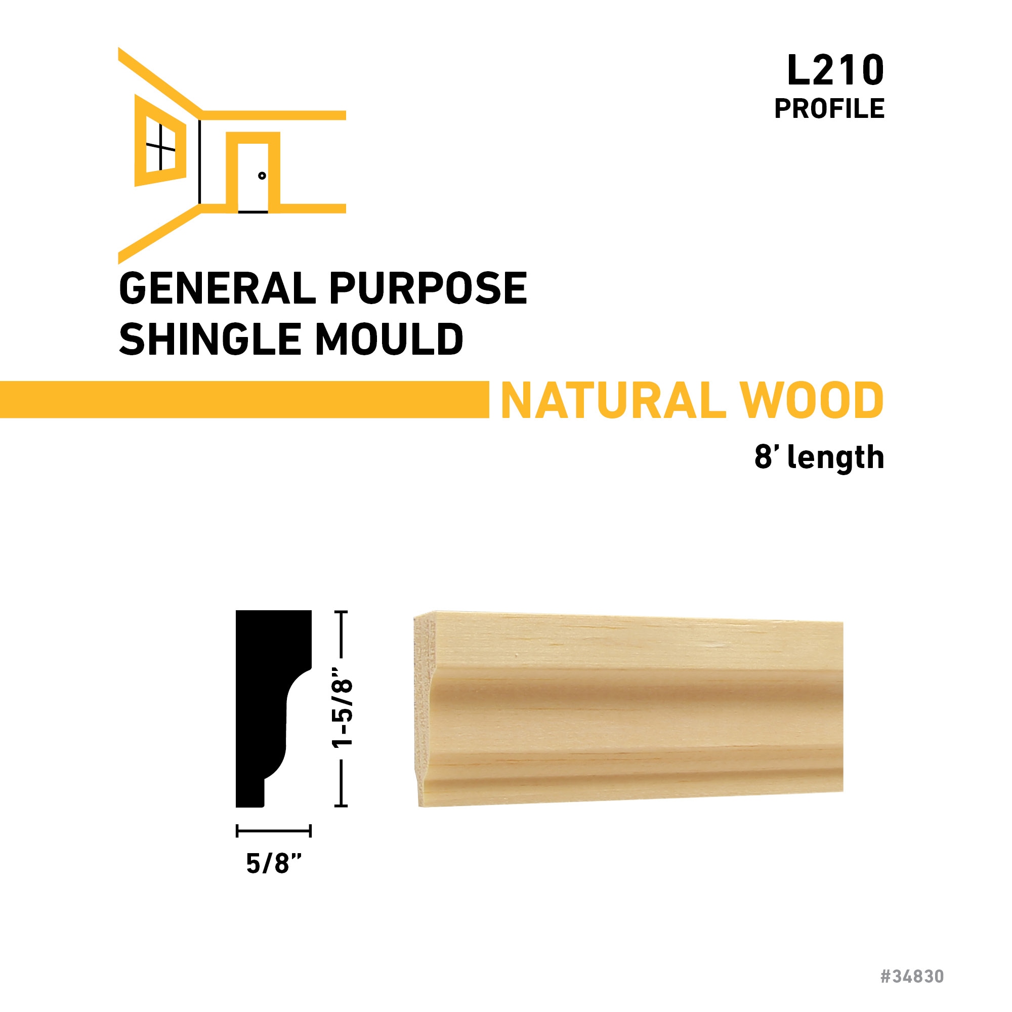 RELIABILT L 210 8PINE Window-Door-Casings - View #2