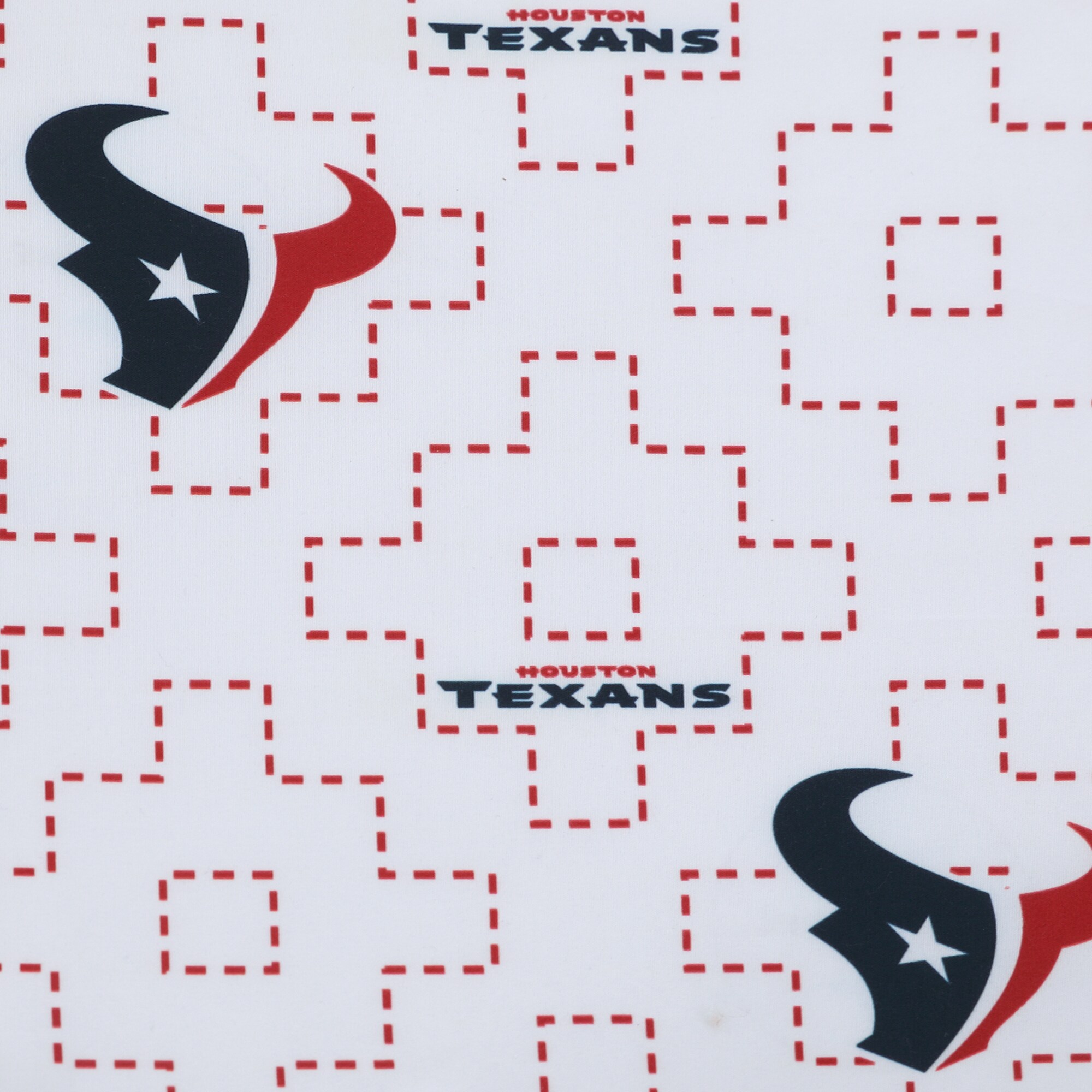 Cathay Sports Houston Texans Scatter Twin 3-Piece Sheet Set