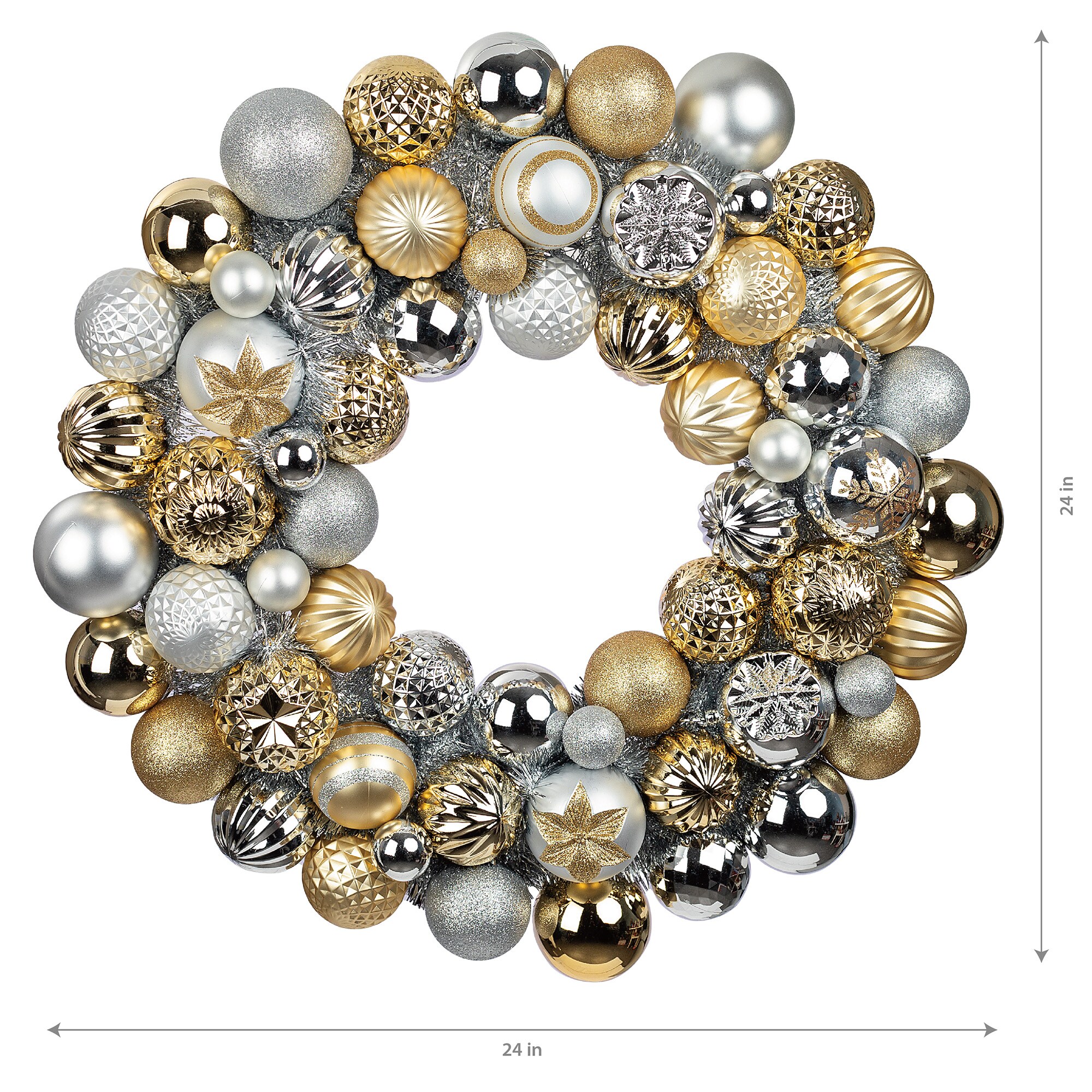 Holiday Living 88B7042A Artificial-Christmas-Wreaths - View #5