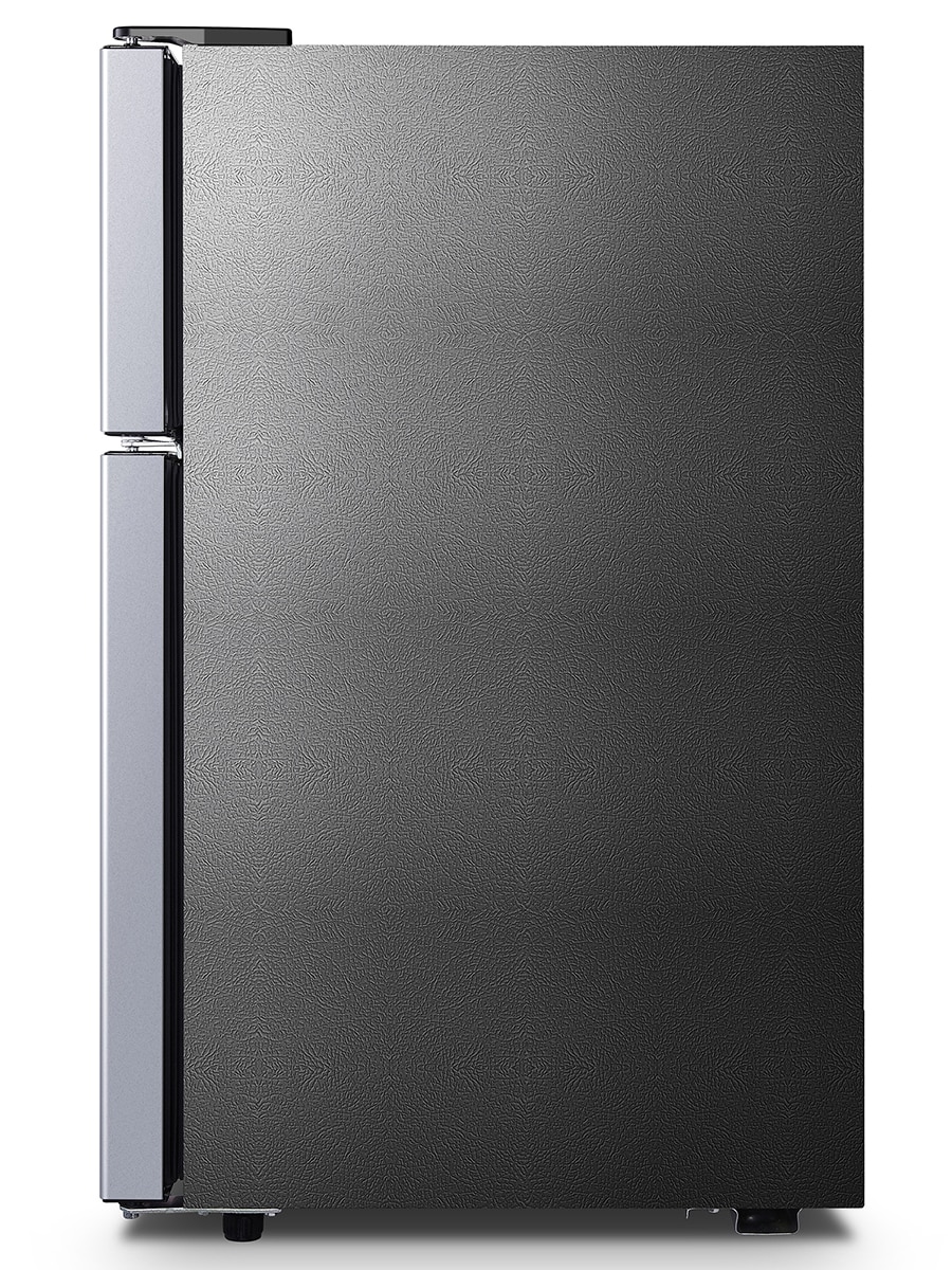 Keystone 3.1 Cu Ft Two Door Mini Fridge w Freezer White 20 x 18.5 x 33.2  inches
