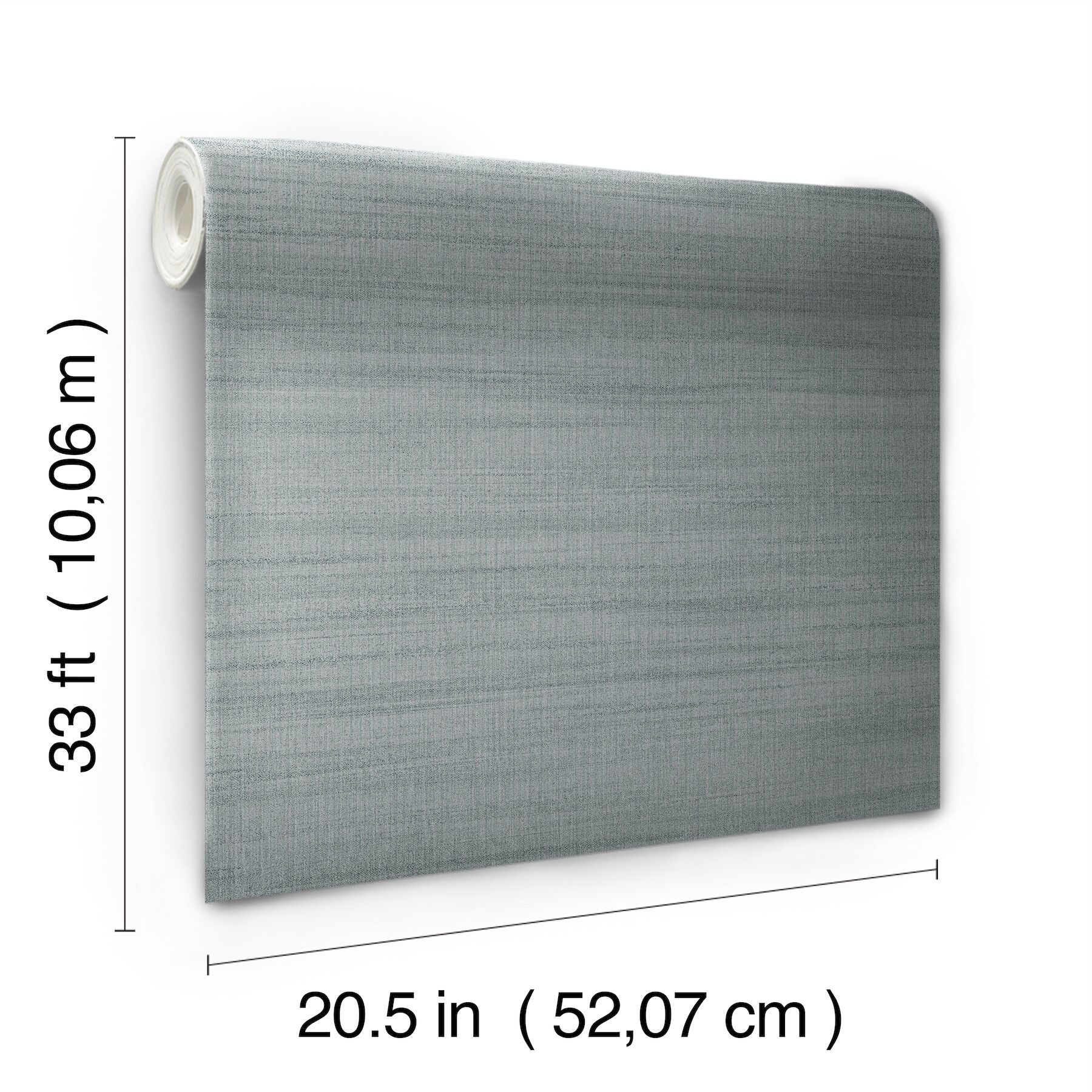 York Wallcoverings OM3662 56.4-Sq. Feet Blue Non-woven Abstract Prepasted Water Activated Paste Wallpaper