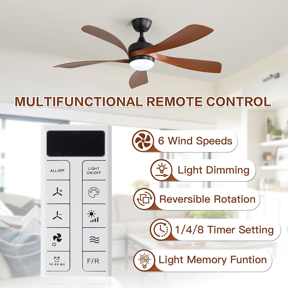 Sofucor LW-45K002TY-BK-SMW Ceiling-Fans - View #8