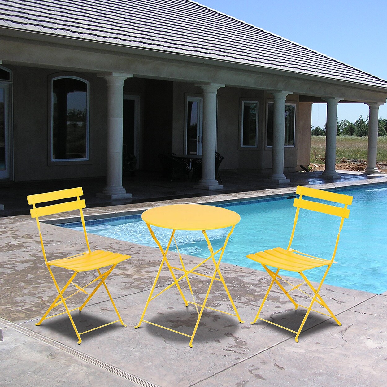 Clihome ZY-2BPPXSL5-YE Patio-Dining-Sets - View #7