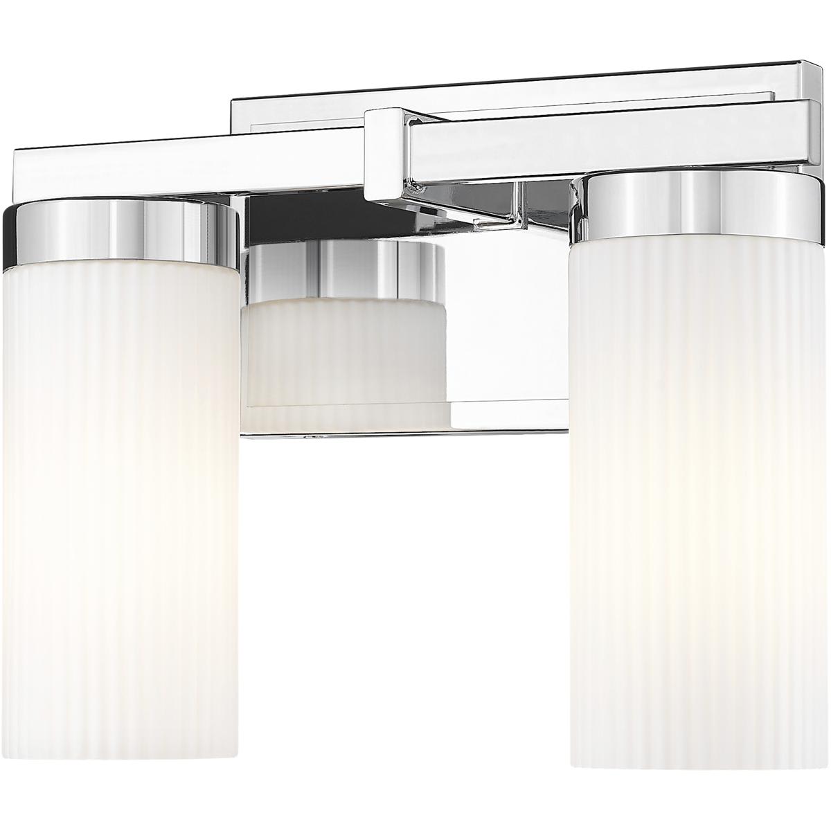 Z-Lite 2864951 3044-2V-CH Danica 2 Light 11.75 inch Chrome Bath Vanity Light Wall Light