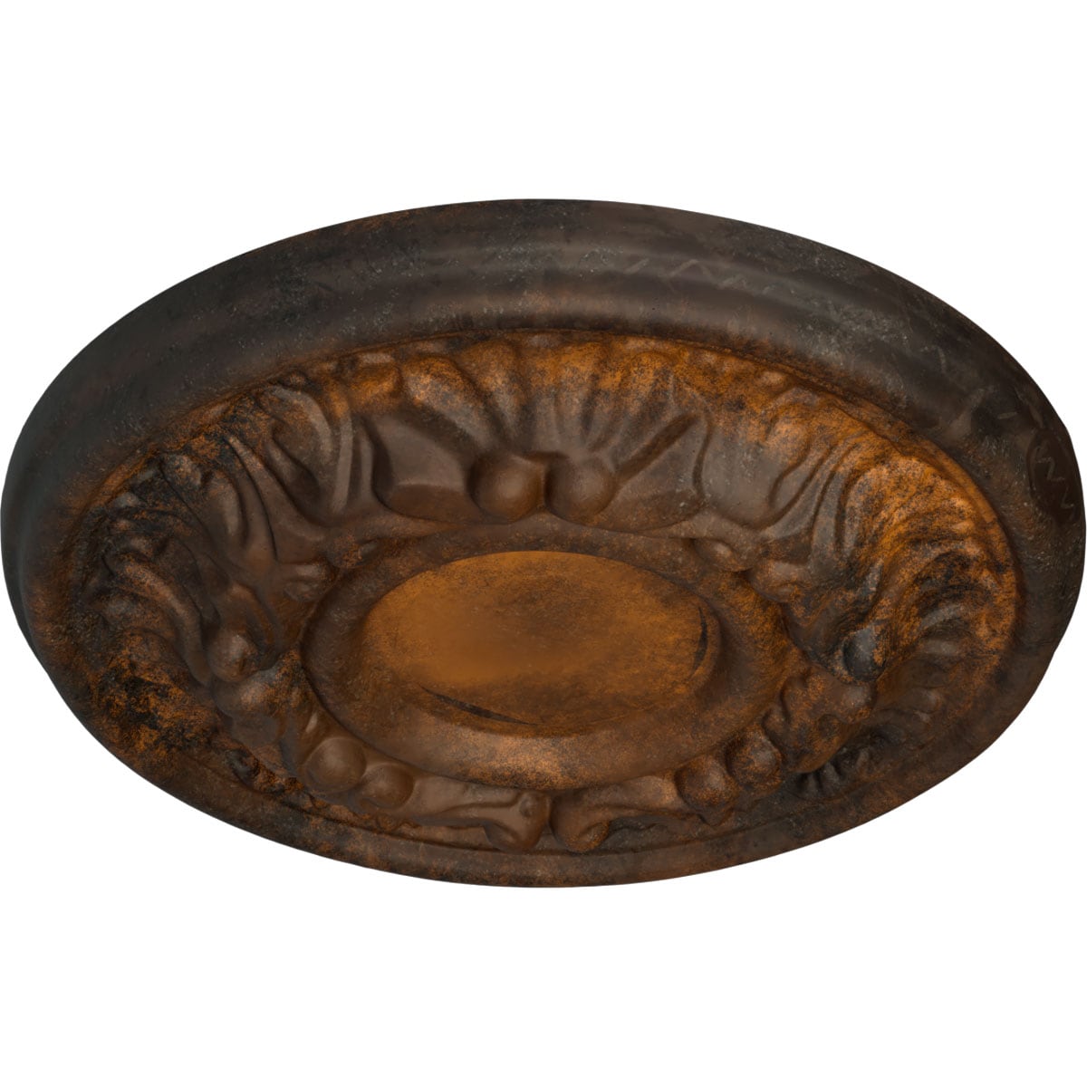 Ekena Millwork CM07ODRUS Ceiling-Medallions - View #2