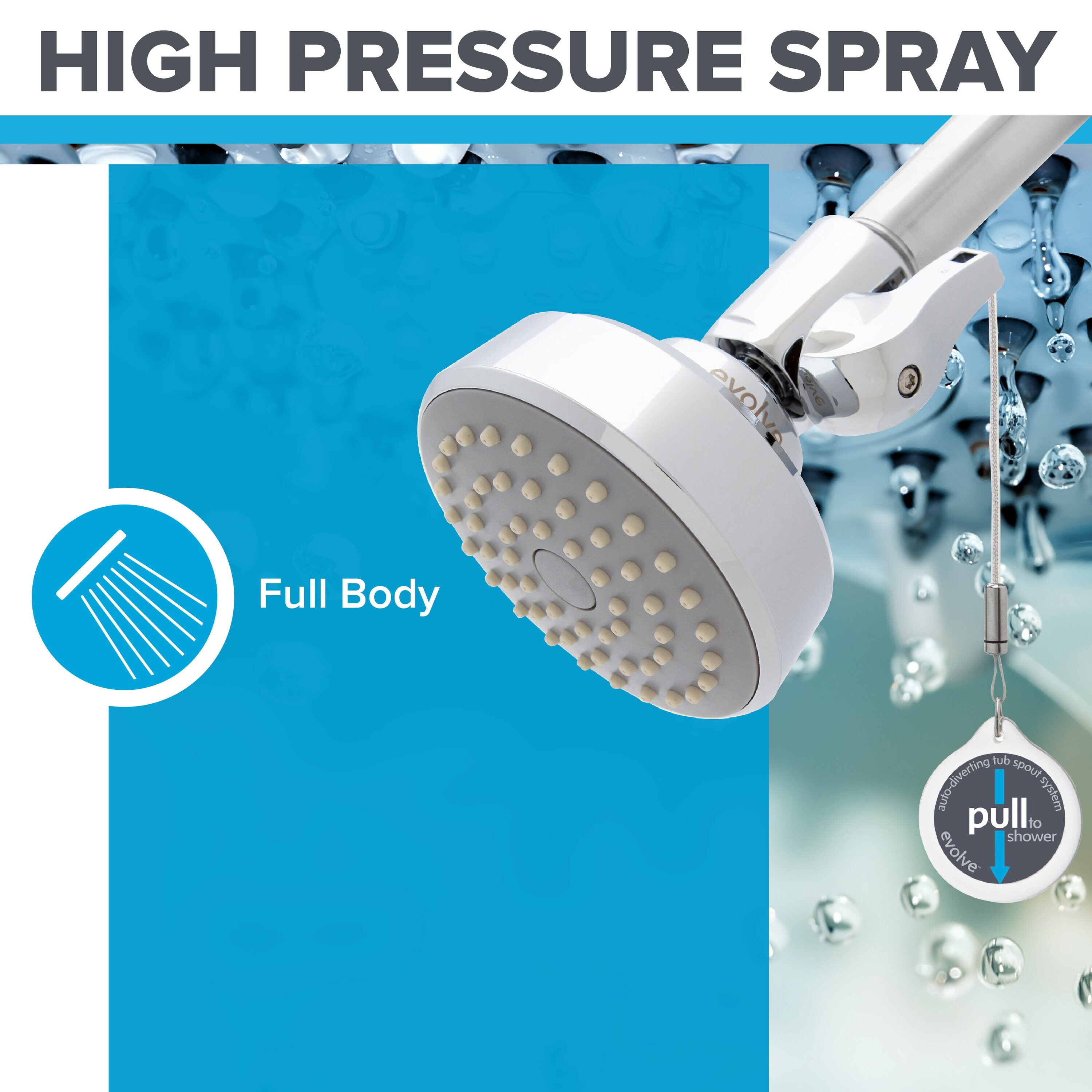 Evolve EV3352-CP150-CT-CS Fixed-Showerhead - View #6