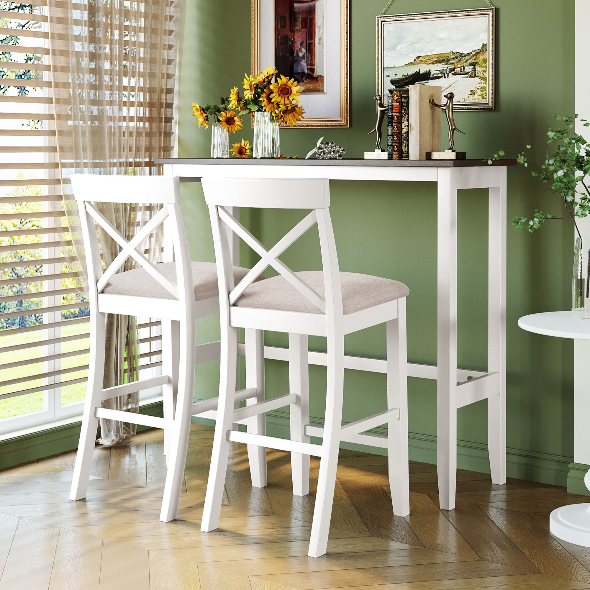 SINOFURN SYA010548WT Dining-Sets - View #2