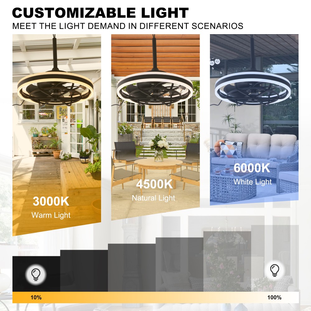 Oaks Decor HW2002OKEL Ceiling-Fans - View #11