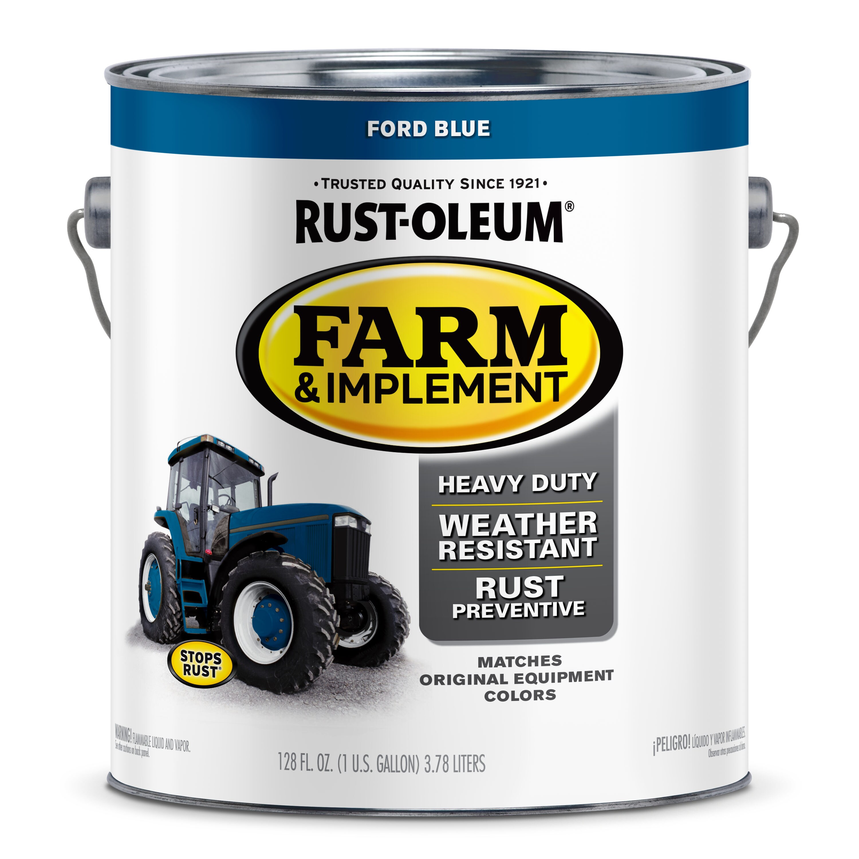 Rust-Oleum Farm and Implement 6-Pack Gloss Ford Blue Spray Paint (NET Wt. 12-oz ) | 280131SOS