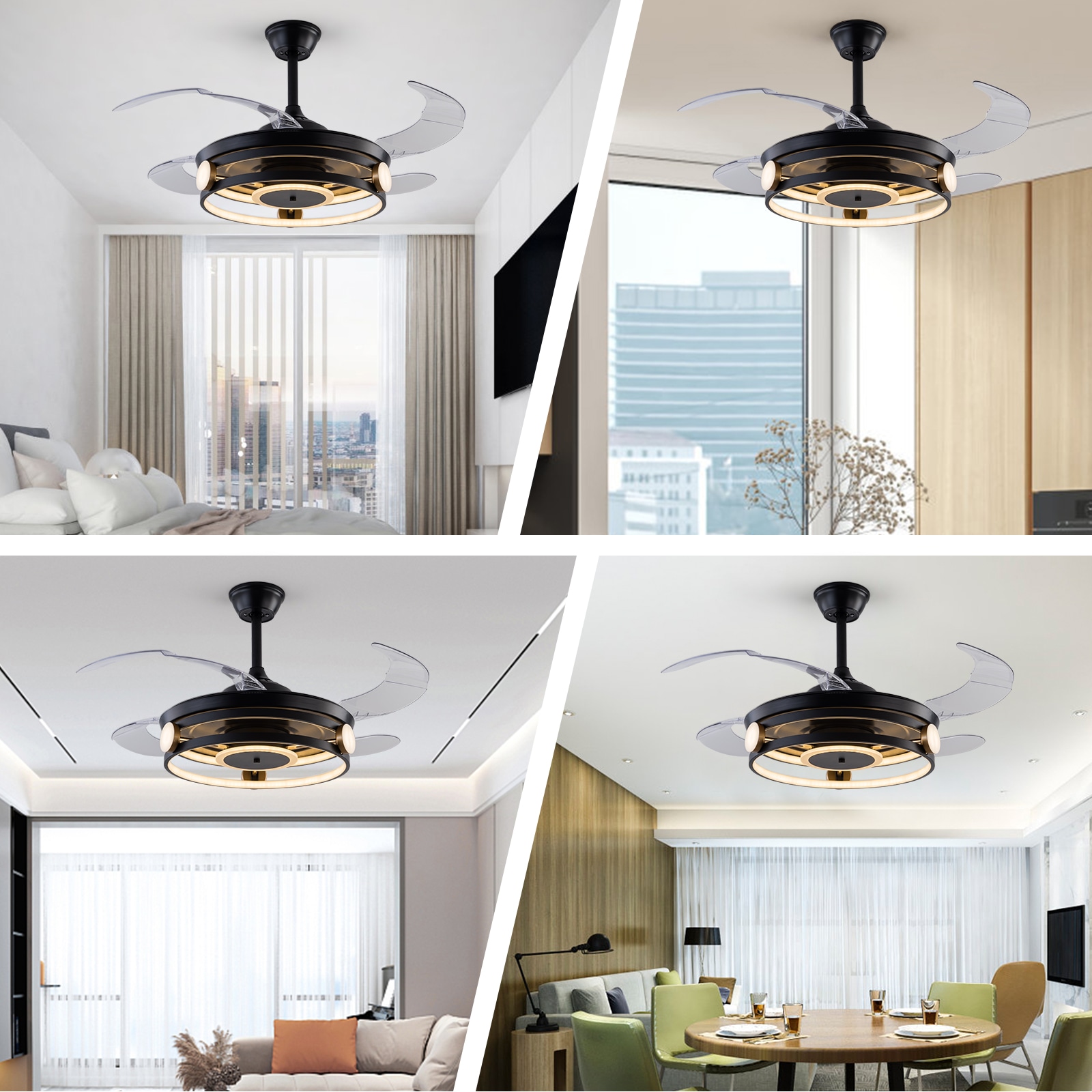 Oukaning HG-HCXLST-3364-US Ceiling-Fans - View #3